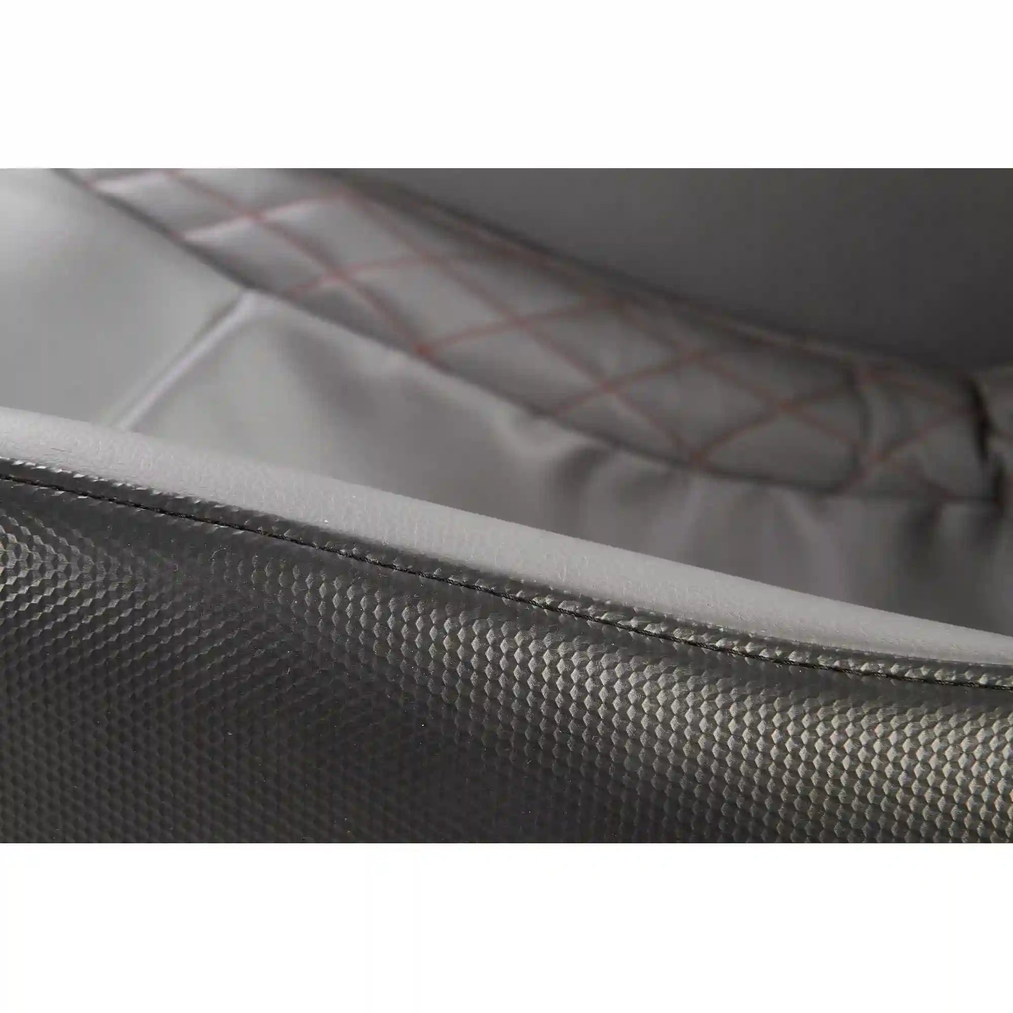 Fotoliu cu functie de masaj DOPIO, gri/negru, piele ecologica, 69x70x94 cm