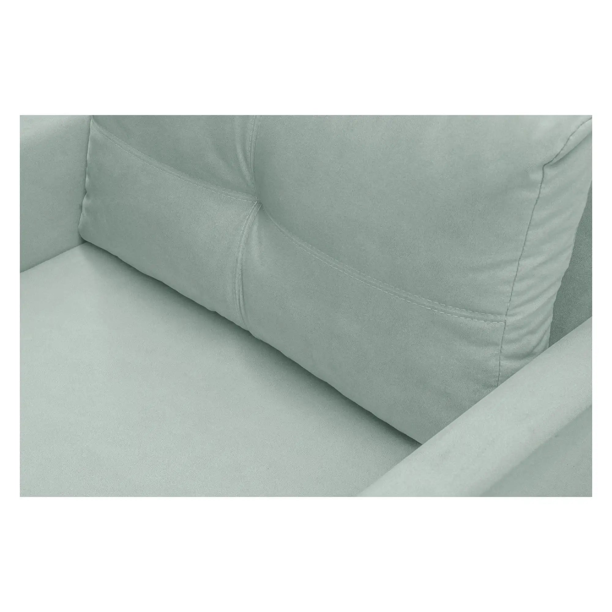 Fotoliu extensibil BUNIO, stofa catifelata verde menta - Modoo 2313, 98x88x86 cm