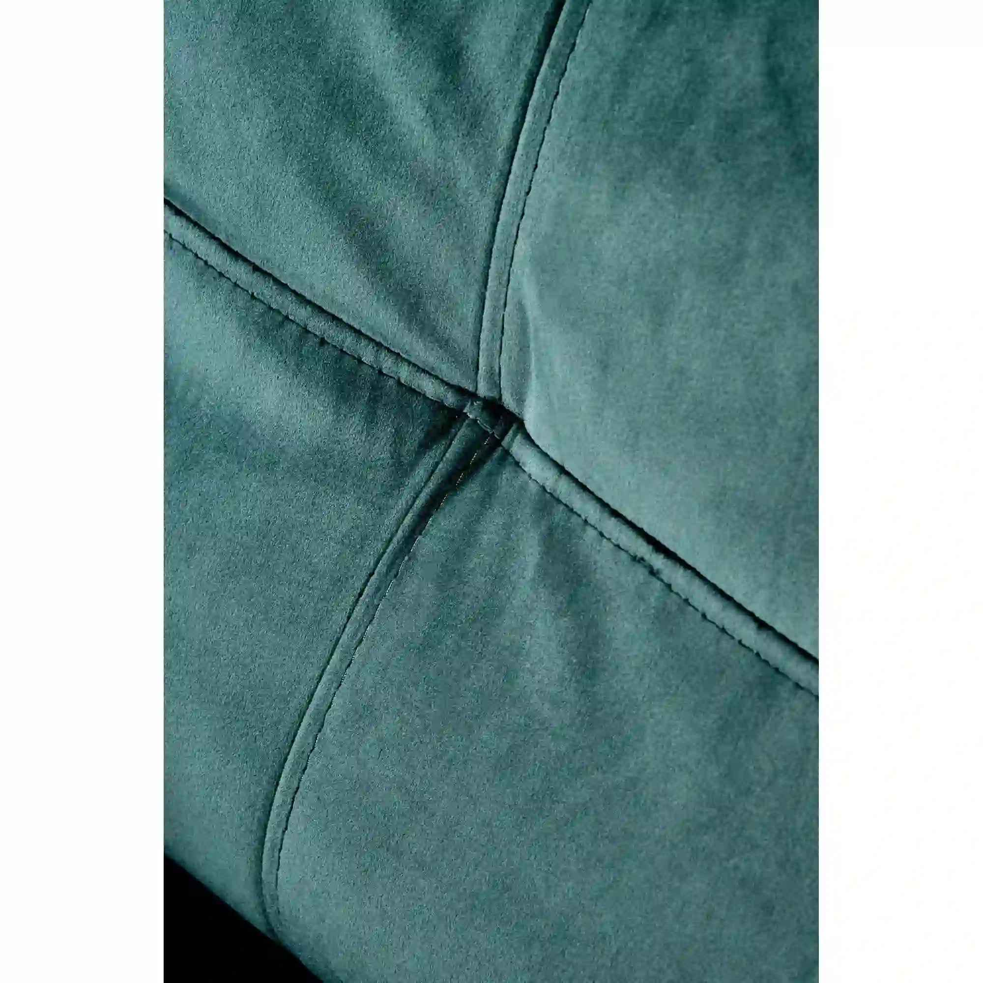 Fotoliu FELIPE 2, verde inchis/negru, stofa catifelata/plastic, 64x84/135x76/103 cm