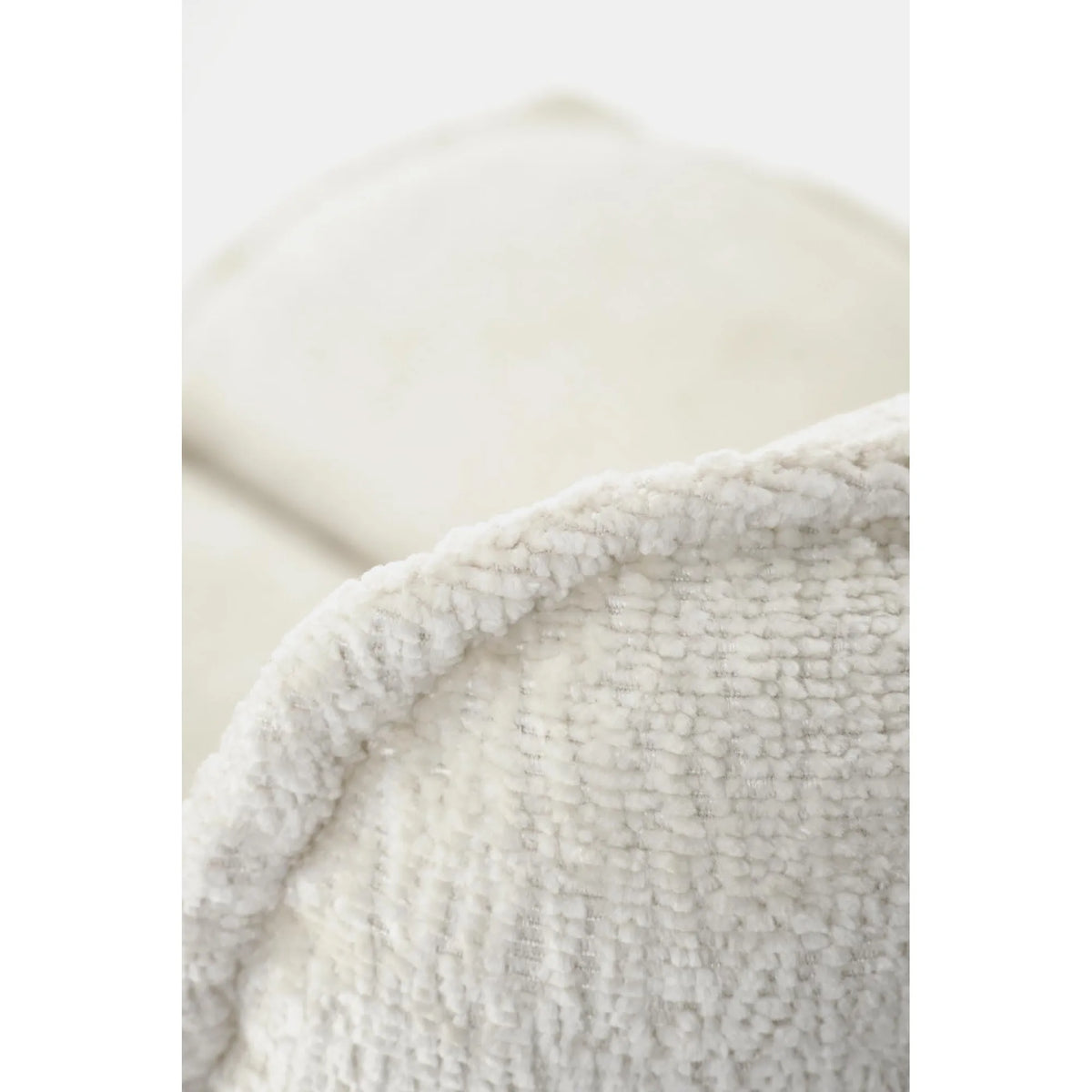 Fotoliu FOFANA, crem/negru, stofa/metal, 77x77x91 cm