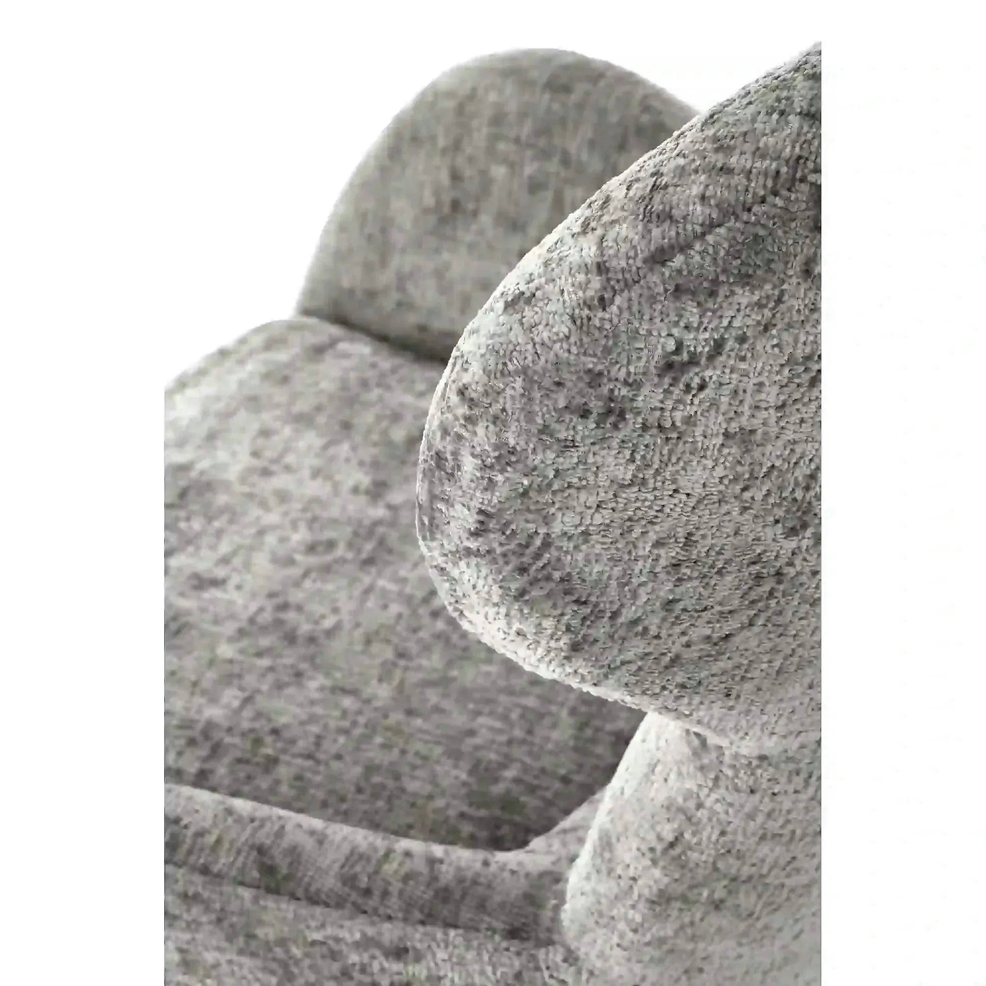 Fotoliu FRANCO, gri/negru, stofa clasica/metal, 80x83x104 cm