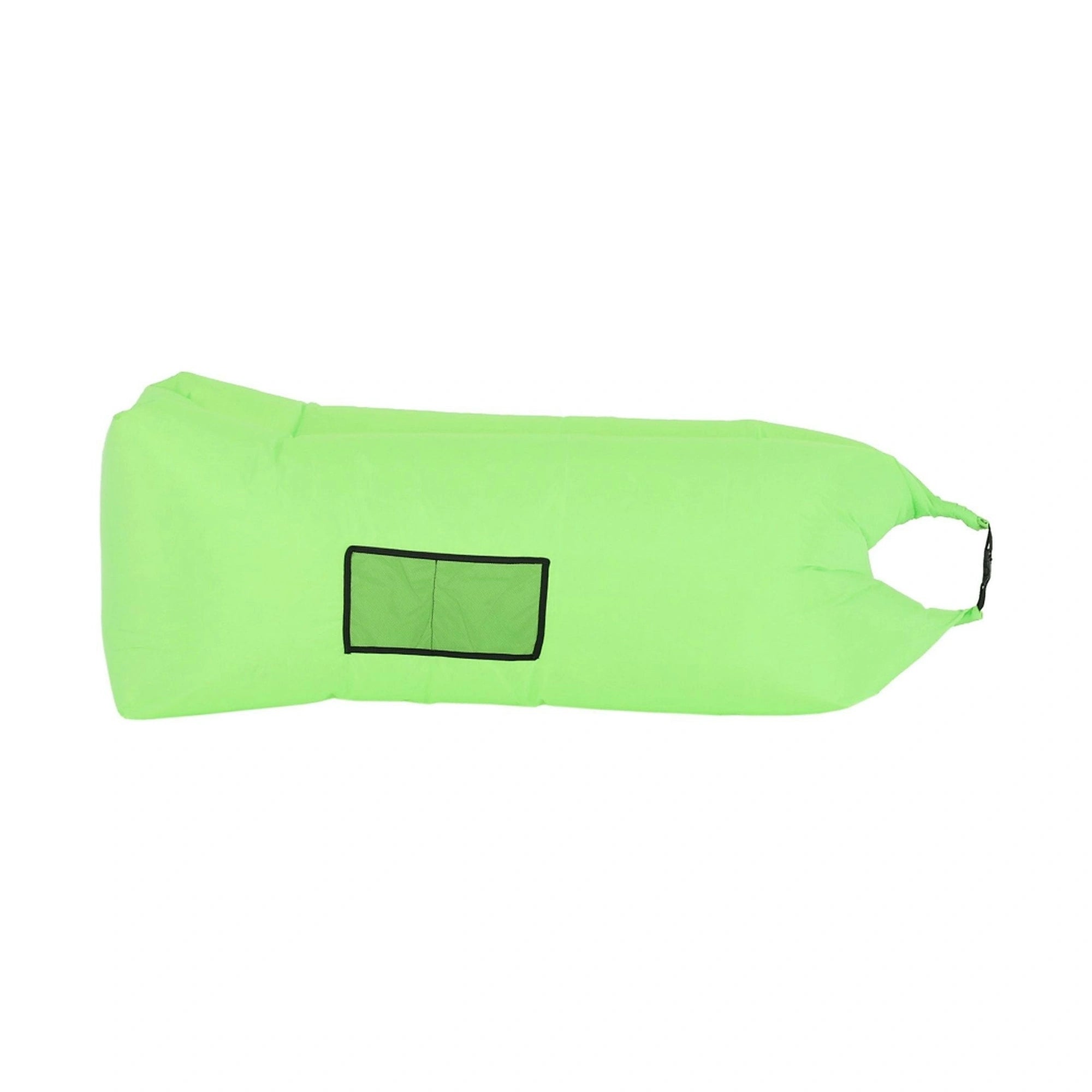 Fotoliu gonflabil LEBAG, verde, material textil