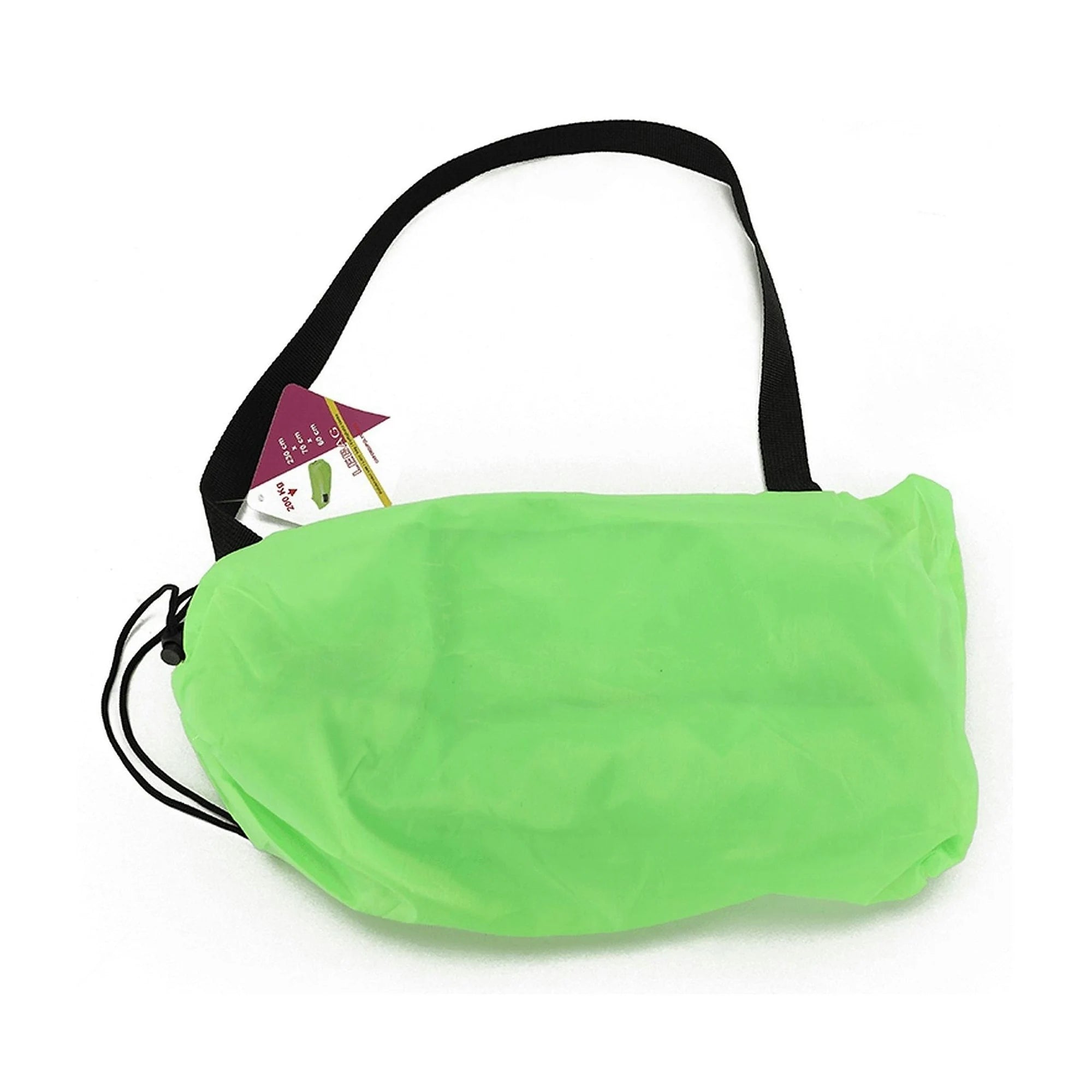 Fotoliu gonflabil LEBAG, verde, material textil
