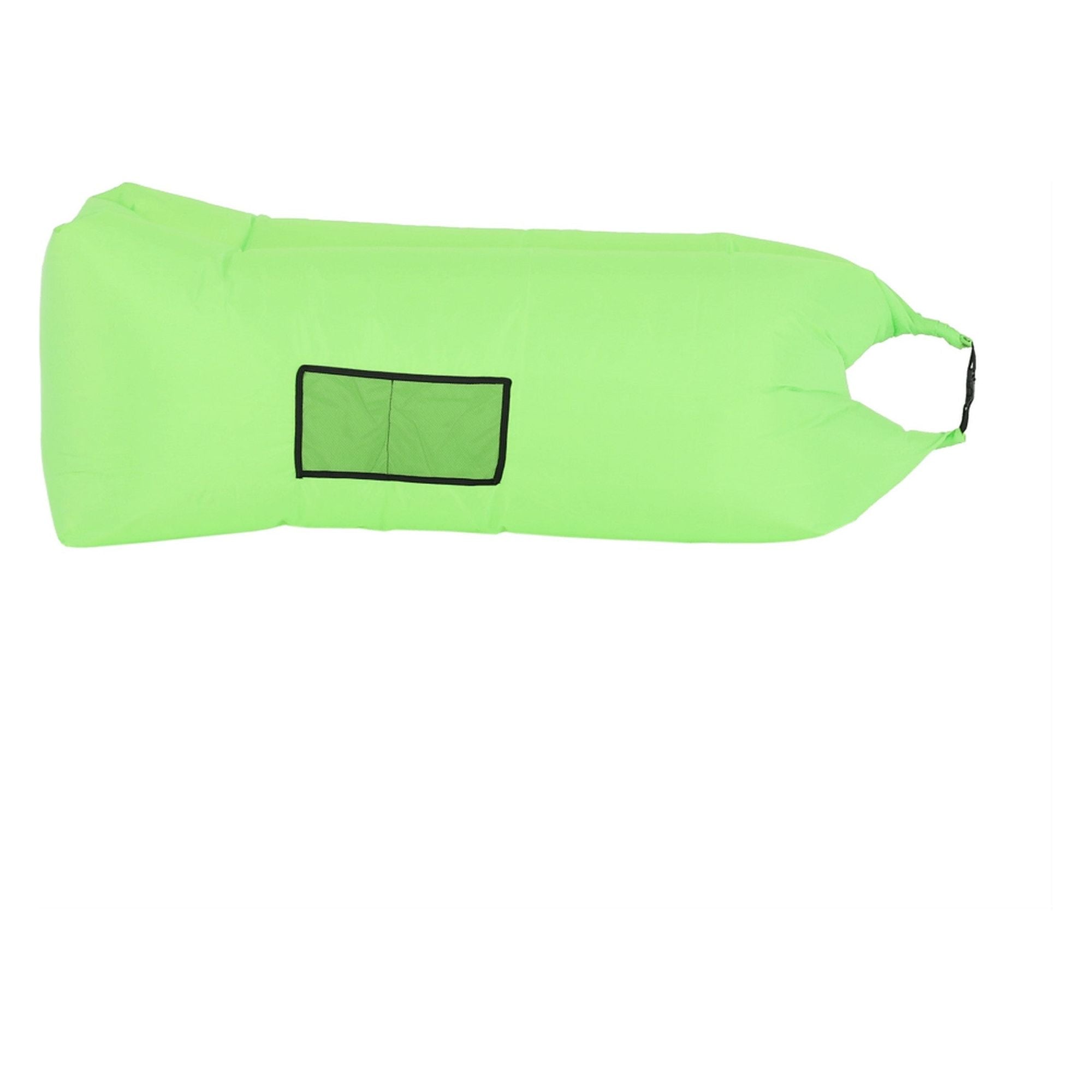 Fotoliu gonflabil LEBAG, verde, material textil