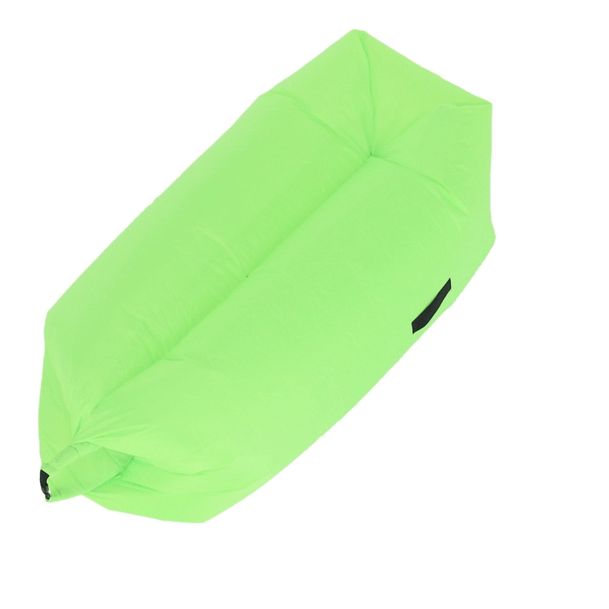 Fotoliu gonflabil LEBAG, verde, material textil