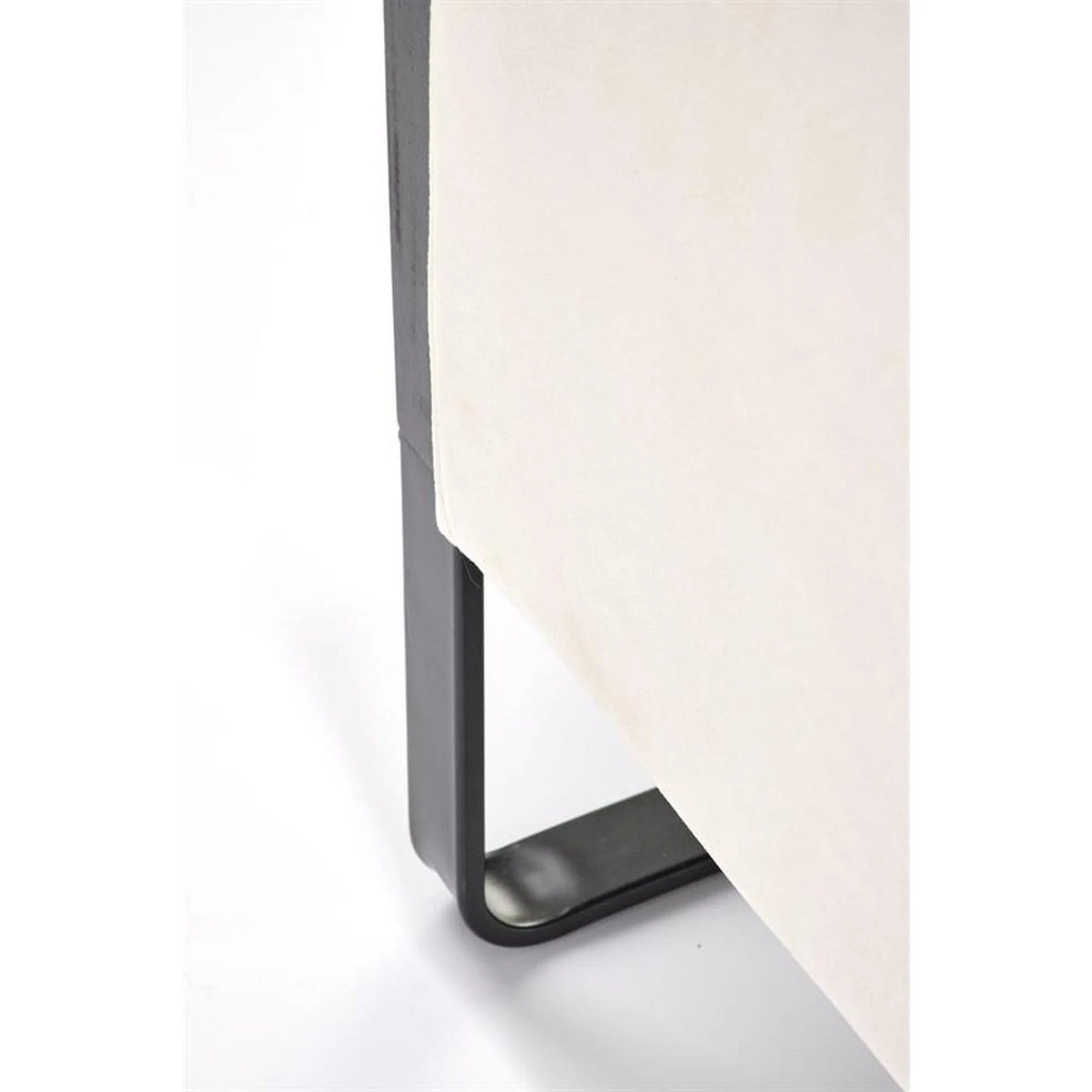 Fotoliu gradina ILARIO, bej/negru, stofa catifelata/otel, 64x67x77 cm