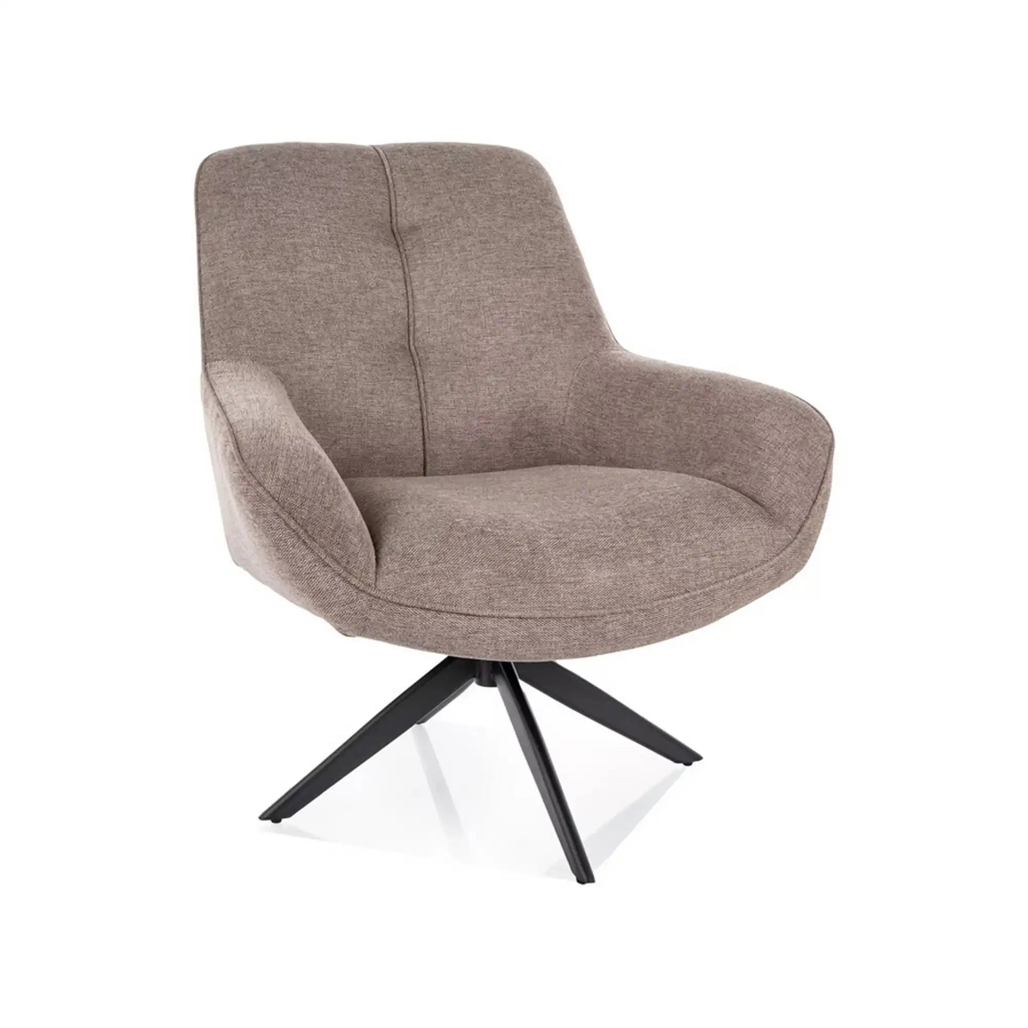 Fotoliu HANA, stofa clasica bej - Brego 34, 82x88x91 cm