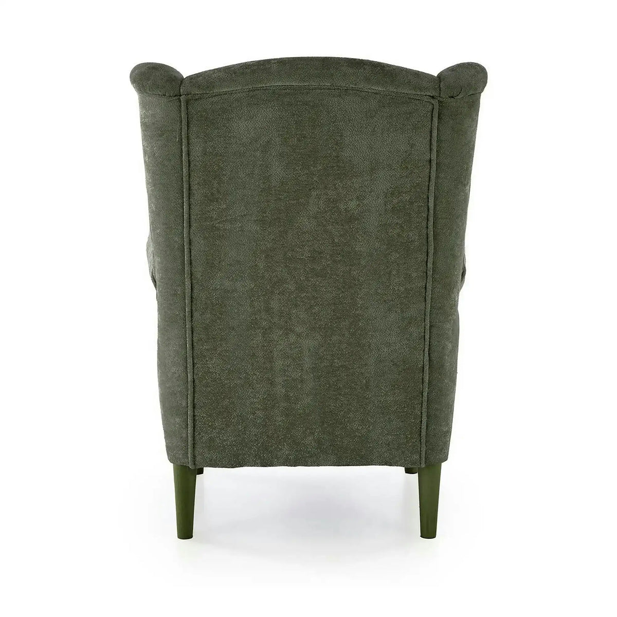 Fotoliu HERMES, stofa verde olive - Markos 14/12, 80x80x110 cm