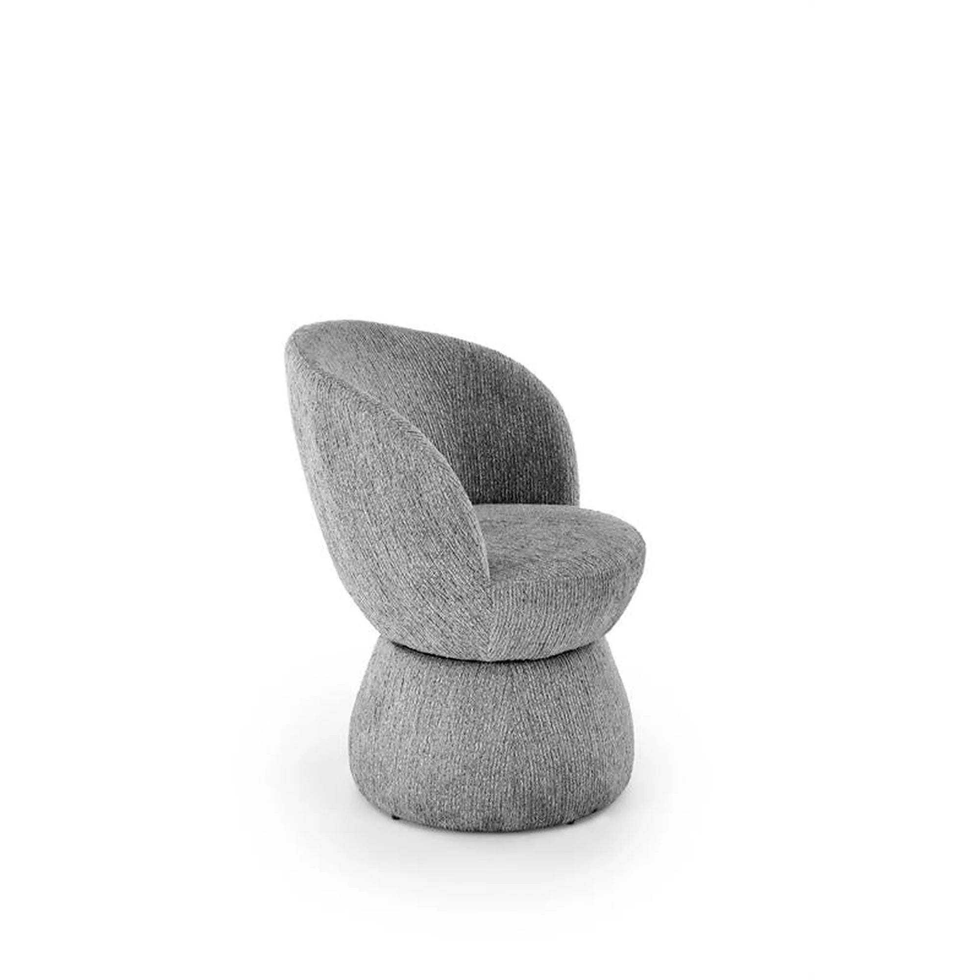 Fotoliu K581, gri, stofa clasica, 63x62x82 cm