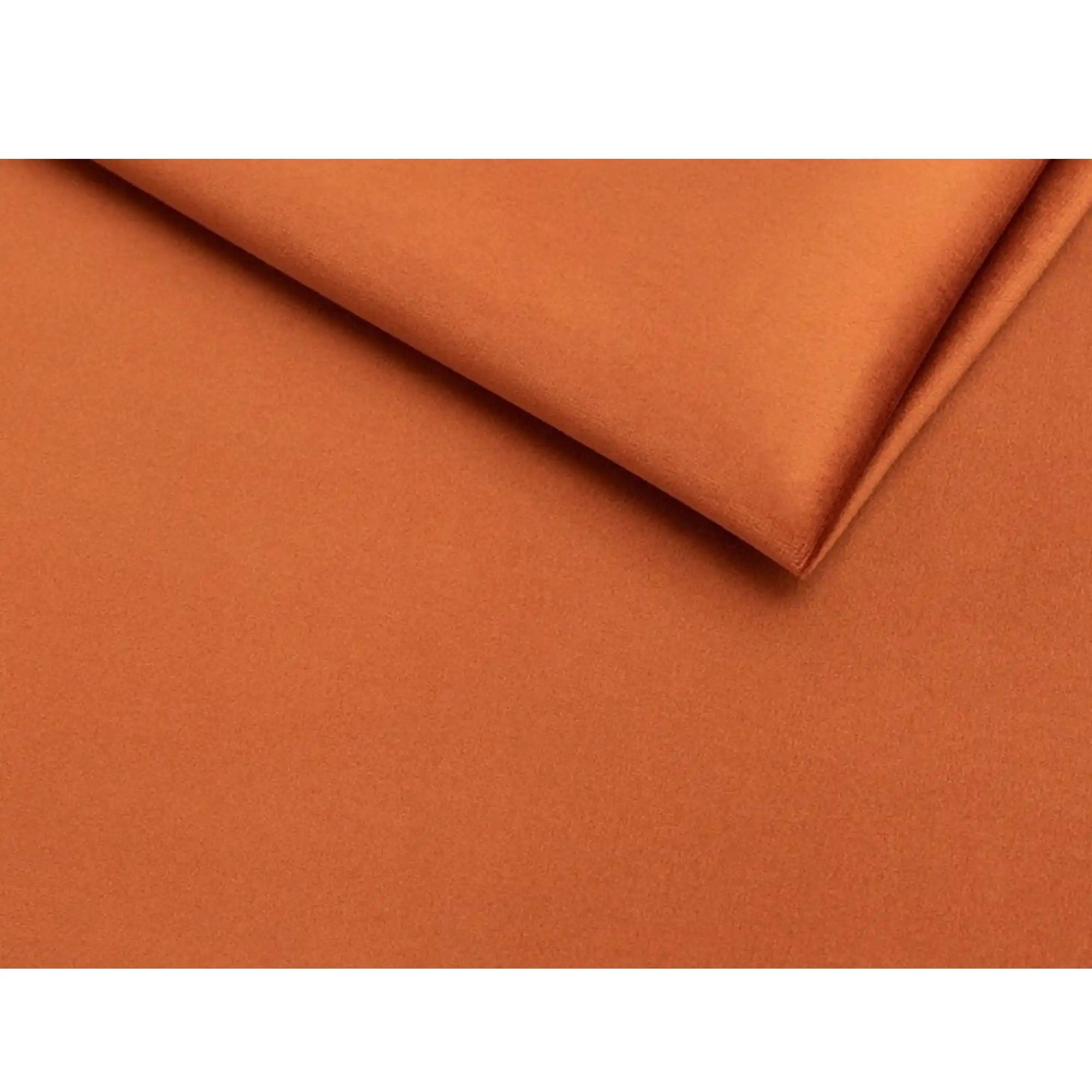 Fotoliu KARO, stofa catifelata scortisoara - Bluvel 4215, 78x75x76 cm