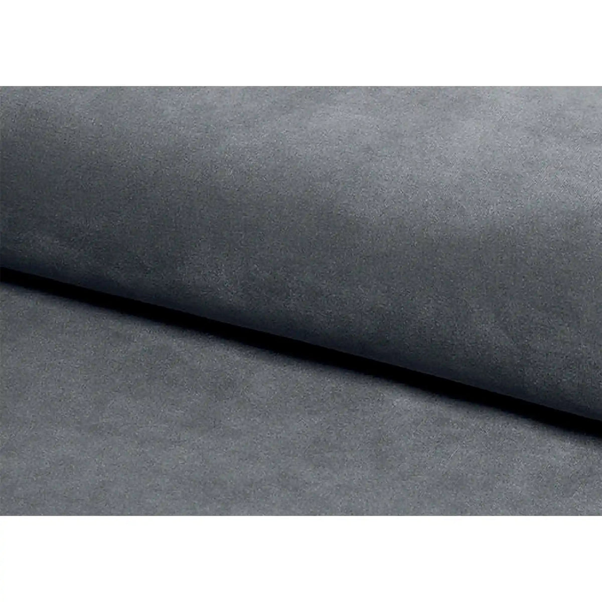 Fotoliu LORD, stofa catifelata gri - Bluvel 14/wenge, 82x92x101 cm