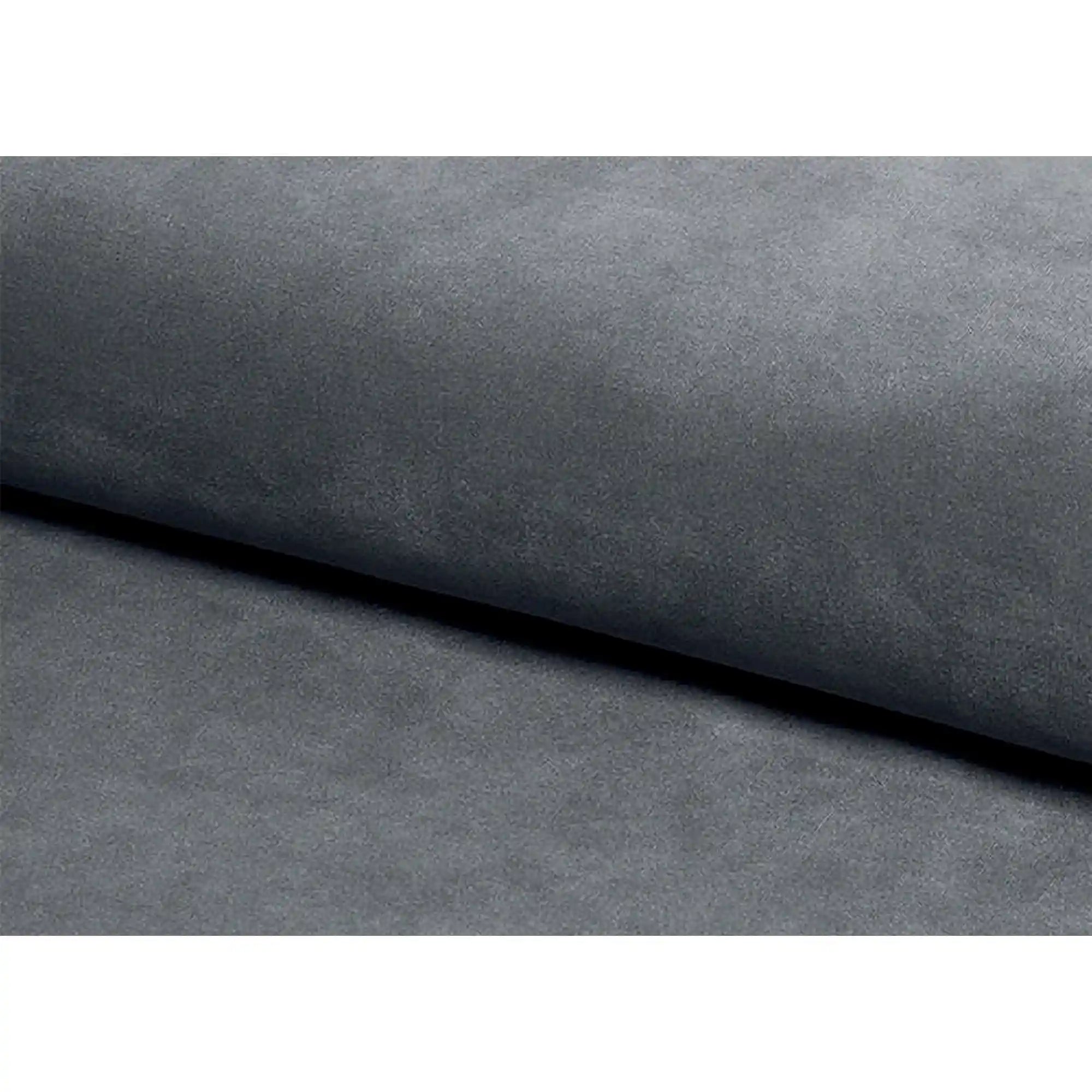 Fotoliu LORD, stofa catifelata gri - Bluvel 14/wenge, 82x92x101 cm