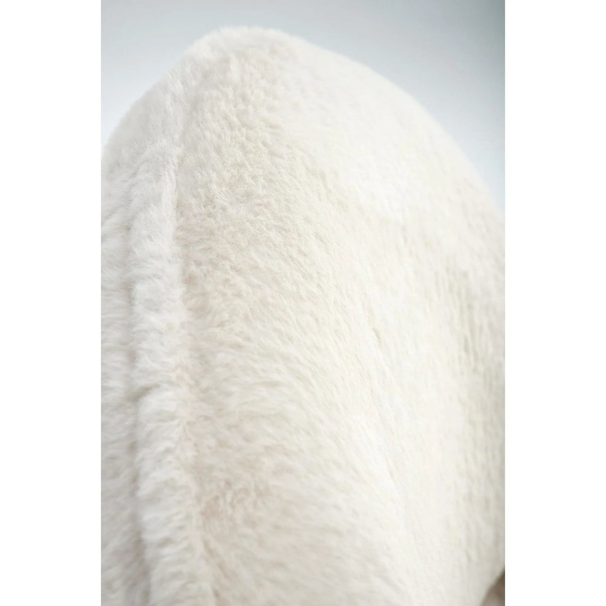 Scaun de relaxare modern MERRY, crem, stofa/otel, 80x90x95 cm