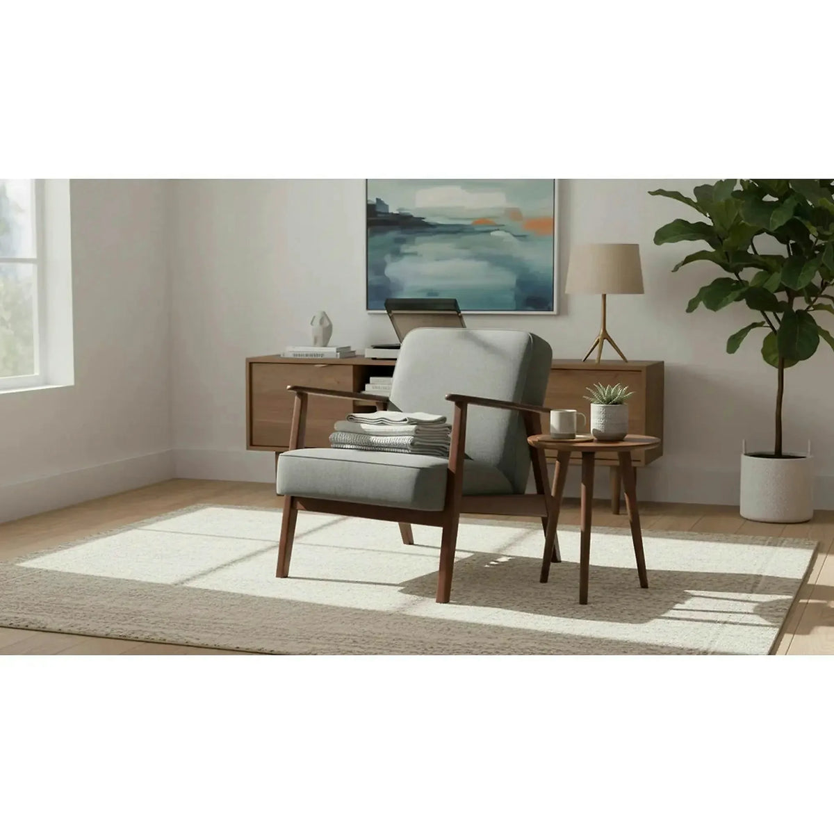 Fotoliu MILANO 1S, stofa catifelatala gri - Castel 93, 65x77x77 cm
