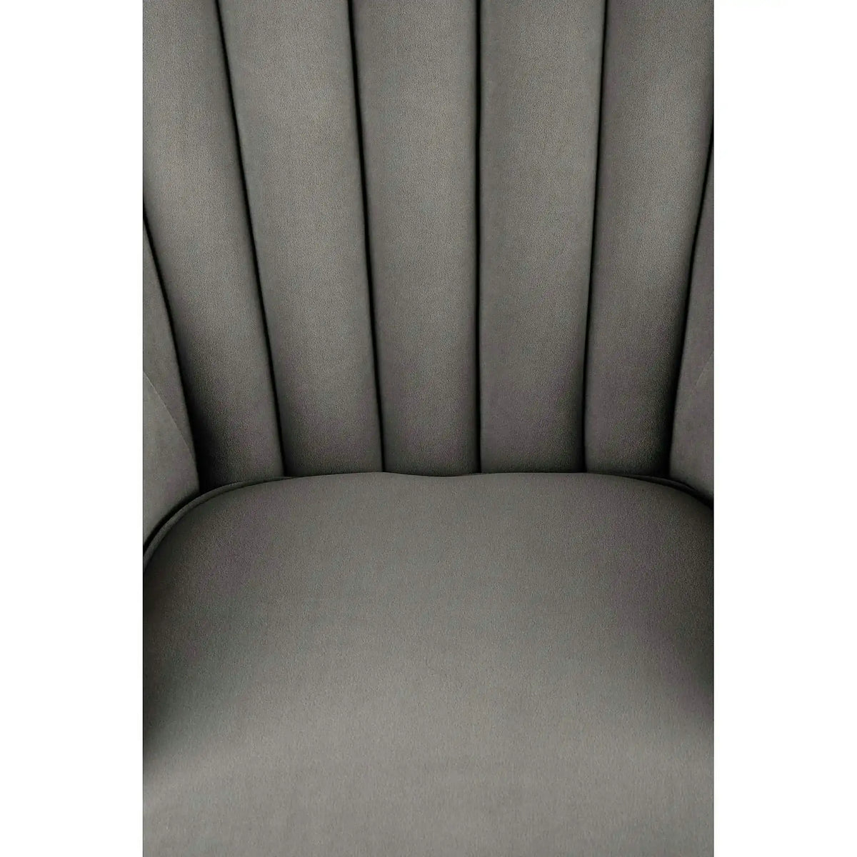 Fotoliu pentru living TITAN, gri/negru, stofa catifelata/lemn, 73x70x87 cm