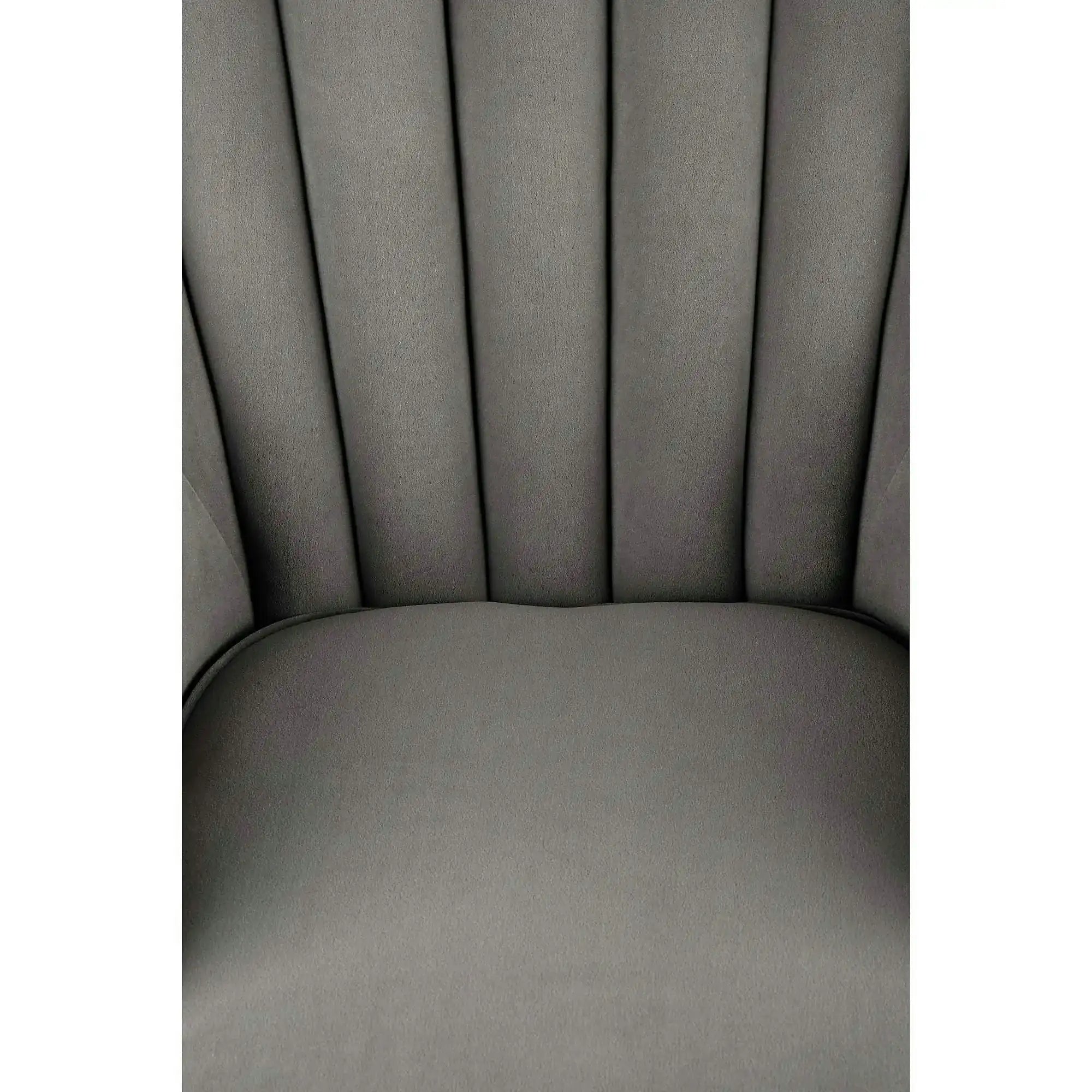 Fotoliu pentru living TITAN, gri/negru, stofa catifelata/lemn, 73x70x87 cm