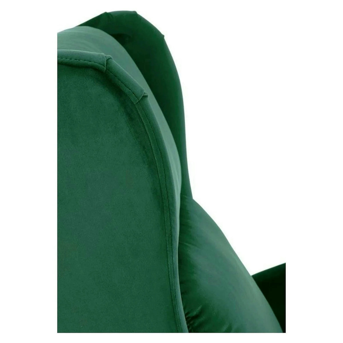 Fotoliu rabatabil AGUSTIN 2, verde inchis/negru, stofa/plastic, 75x92/160x107/83 cm