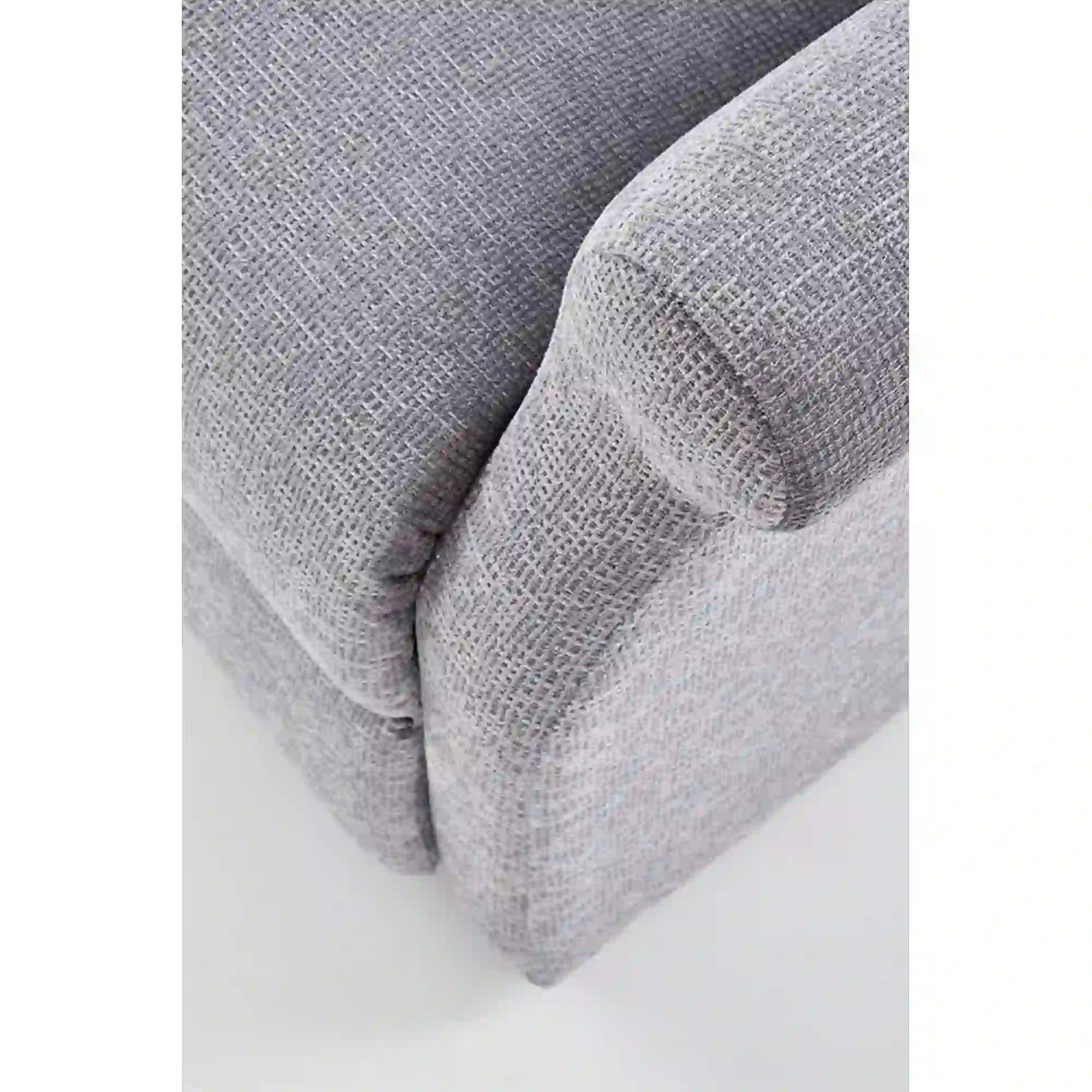 Fotoliu rabatabil AGUSTIN M, gri/negru, stofa/plastic, 75x92/160x83/107 cm