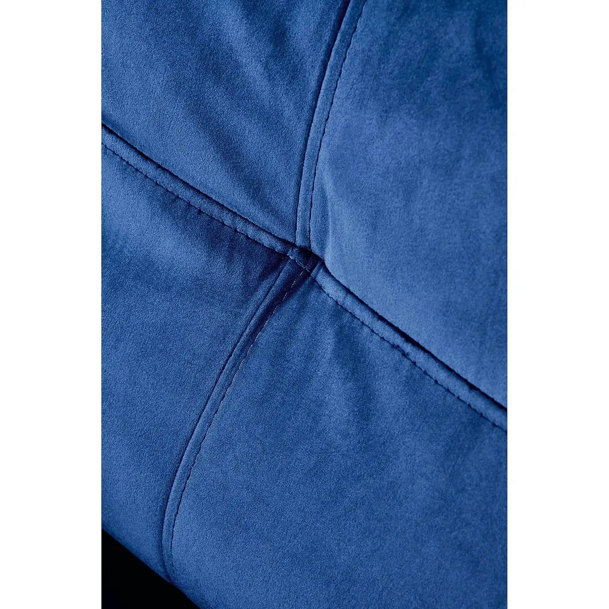 Fotoliu rabatabil FELIPE 2, albastru inchis/negru, stofa catifelata/plastic, 64x84/135x103/76 cm