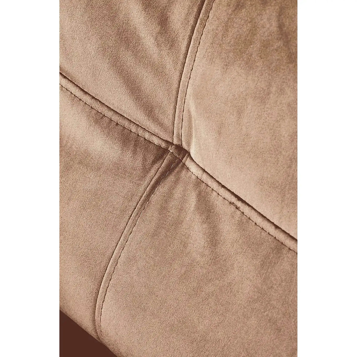 Fotoliu rabatabil FELIPE 2, bej/negru, stofa catifelata/plastic, 64x84/135x103/76 cm