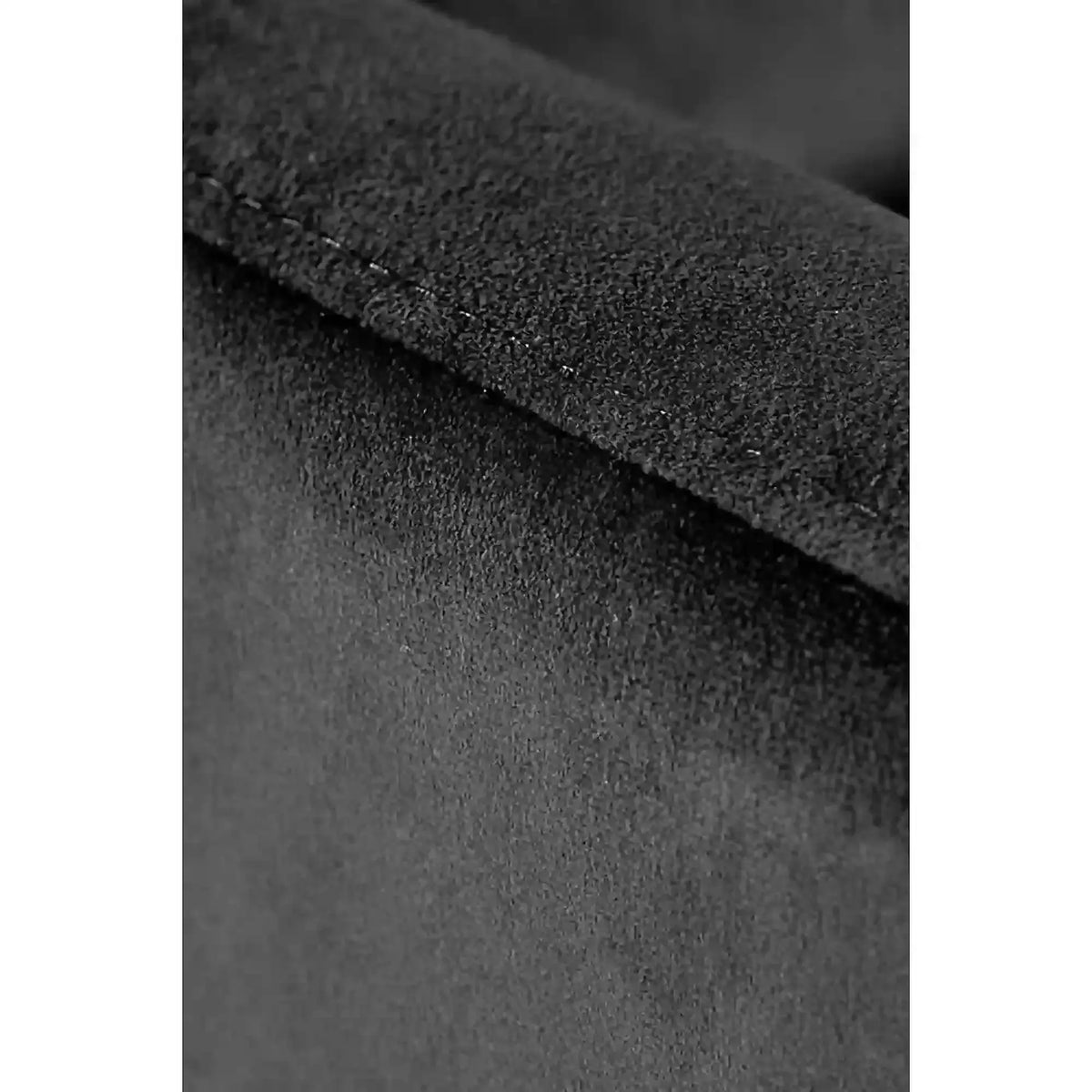Fotoliu rabatabil FELIPE 2, negru, stofa catifelata/plastic, 64x84/135x103/76 cm