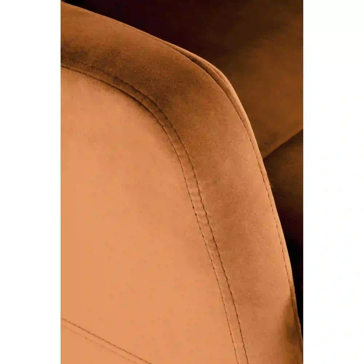 Fotoliu rabatabil FELIPE 2, stofa catifelata scortisoara - Bluvel 4215, 64x84/135x76/103 cm