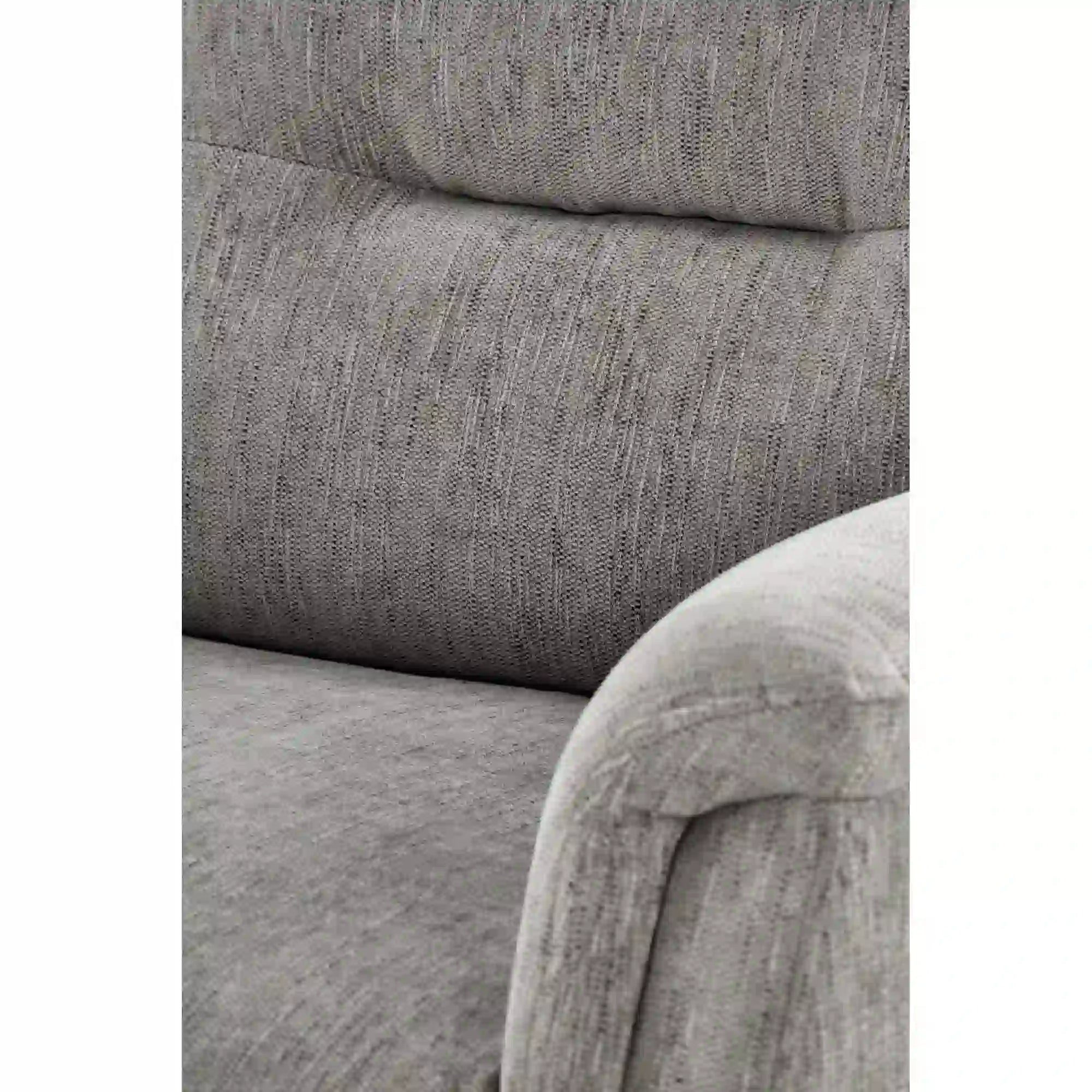 Fotoliu rabatabil JAMAL, stofa clasica, gri - Odin 15, 80x90/160x105 cm