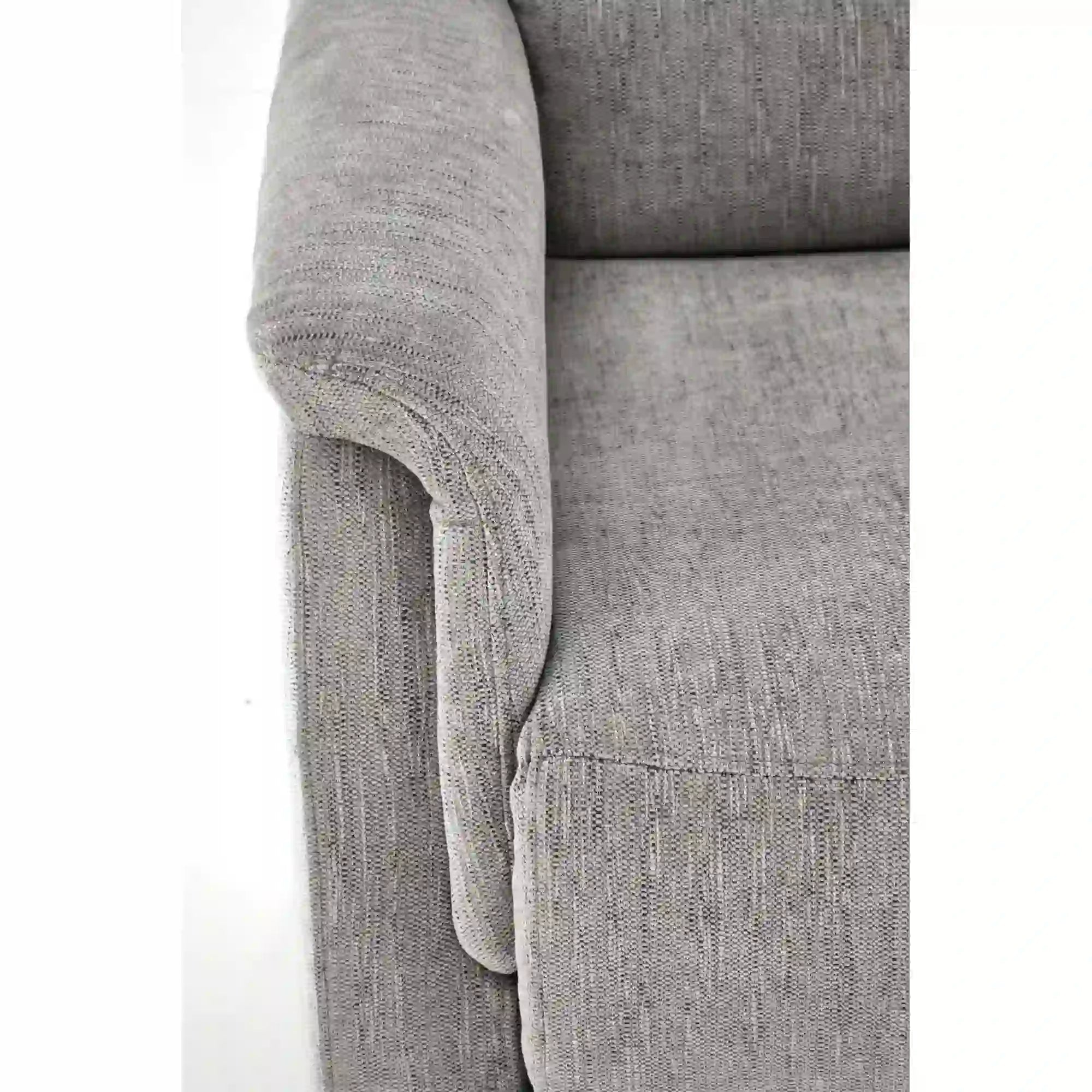 Fotoliu rabatabil JAMAL, stofa clasica, gri - Odin 15, 80x90/160x105 cm