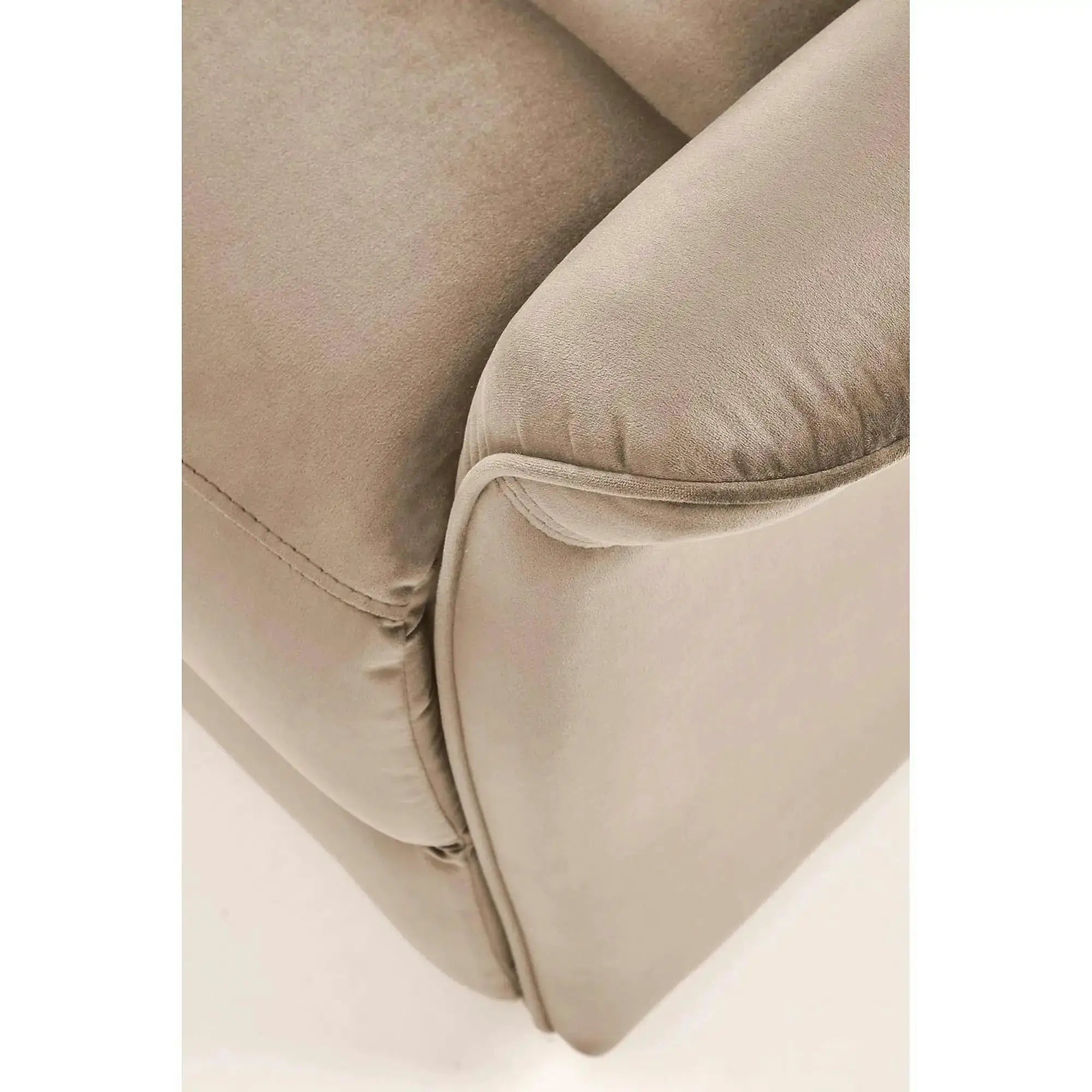 Fotoliu rabatabil SEMIR 2, stofa catifelata bej - Bluvel 40, 80x108/90x90/160 cm