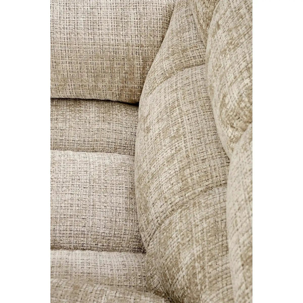 Fotoliu recliner AMORE, bej, stofa, 105x100x86 cm