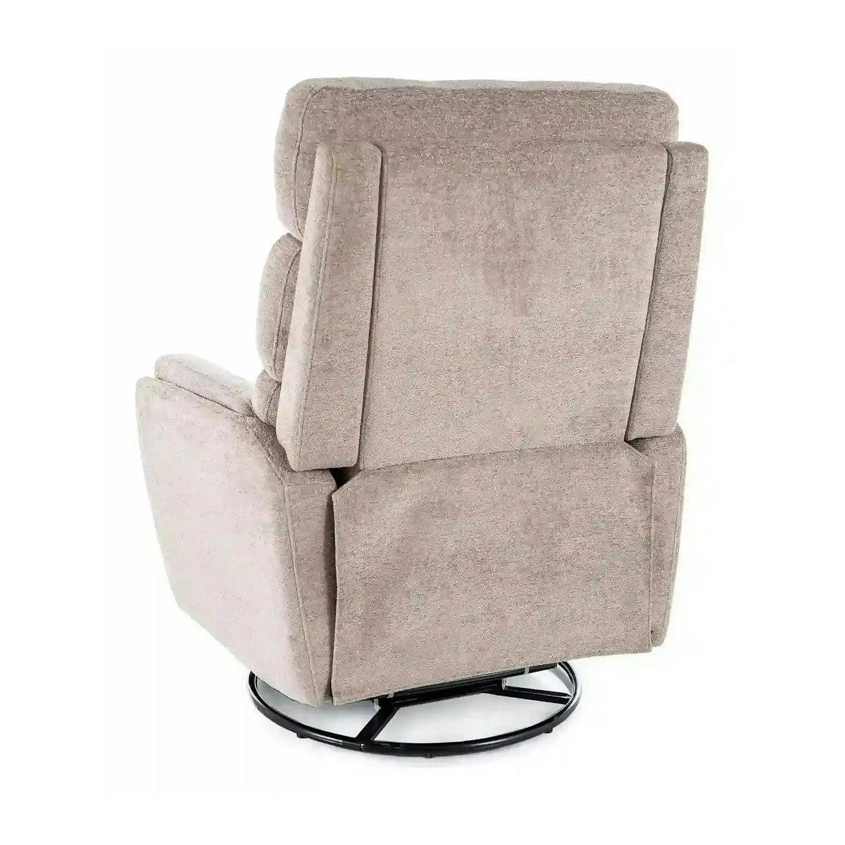 Fotoliu recliner ARGOS, stofa clasica bej inchis - Raven 30, 78x84/162x107 cm