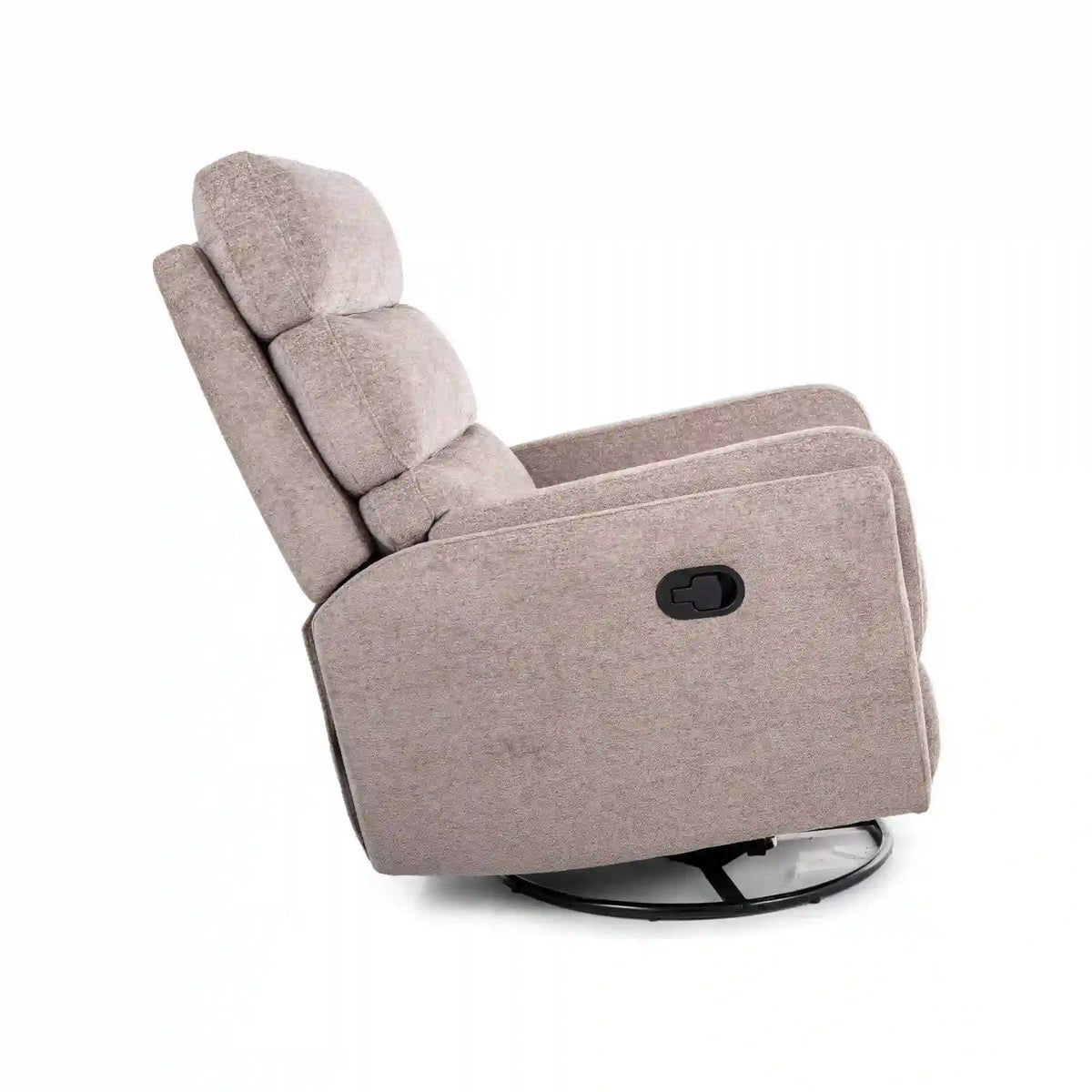 Fotoliu recliner ARGOS, stofa clasica bej inchis - Raven 30, 78x84/162x107 cm