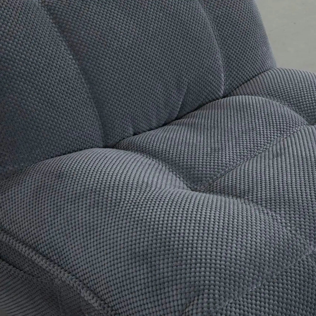 Fotoliu recliner MARCUS, gri/negru, stofa clasica/metal, 84x104x94 cm