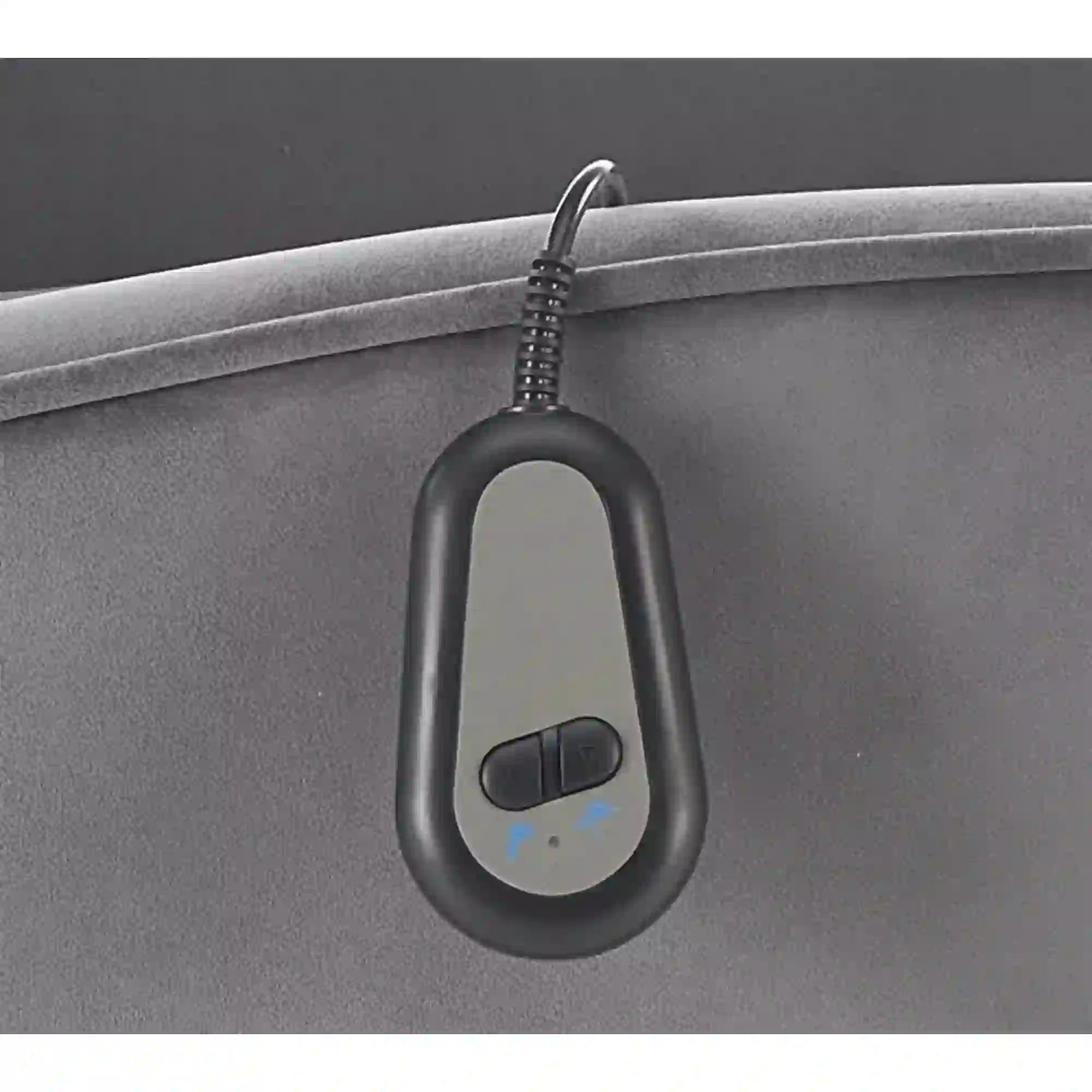 Fotoliu recliner MARONI, stofa catifelata gri - Bluvel 14, 62x92/165x103/84 cm