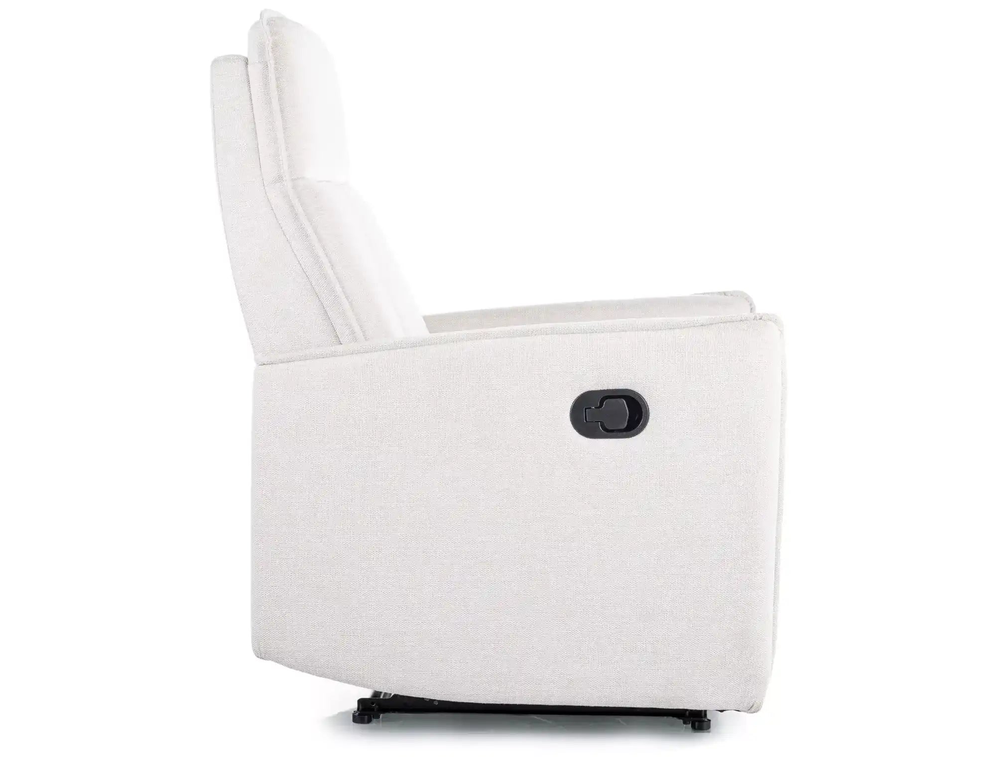 Fotoliu recliner NIKOS, stofa clasica bej deschis - Brego 22, 72x86/159x105 cm