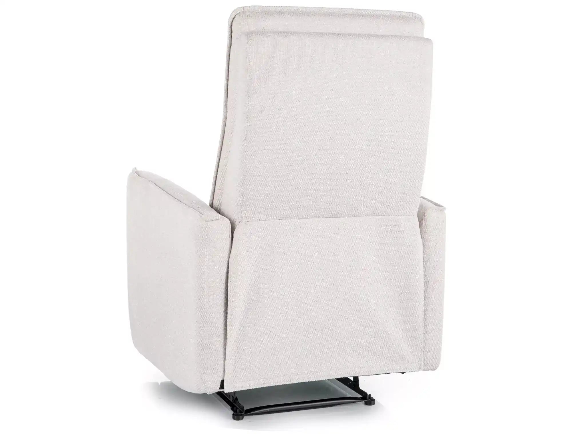 Fotoliu recliner NIKOS, stofa clasica bej deschis - Brego 22, 72x86/159x105 cm
