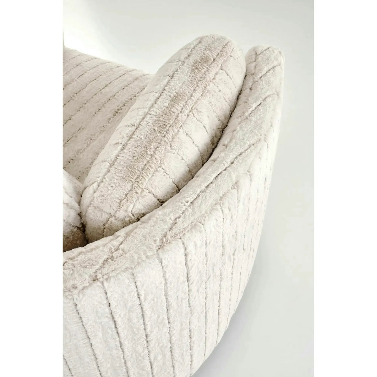 Fotoliu recliner PEGAS, stofa bej, 110x100/170x108/81 cm