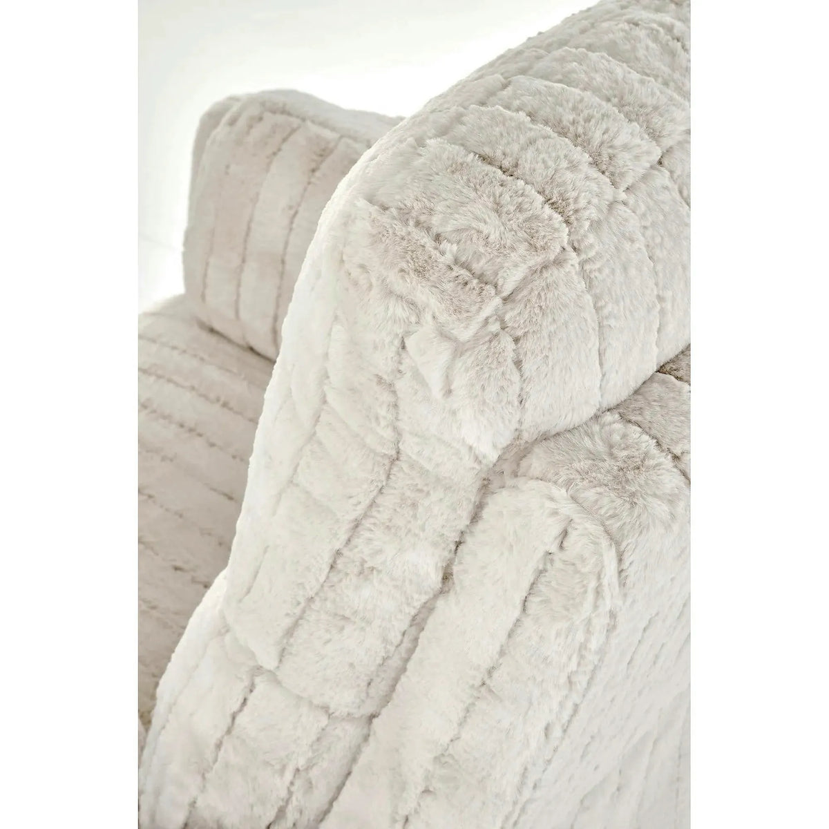 Fotoliu recliner PEGAS, stofa bej, 110x100/170x108/81 cm