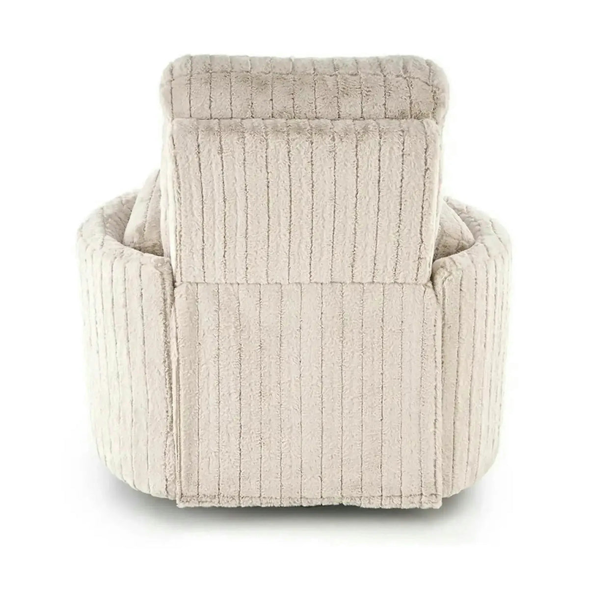 Fotoliu recliner PEGAS, stofa bej, 110x100/170x108/81 cm