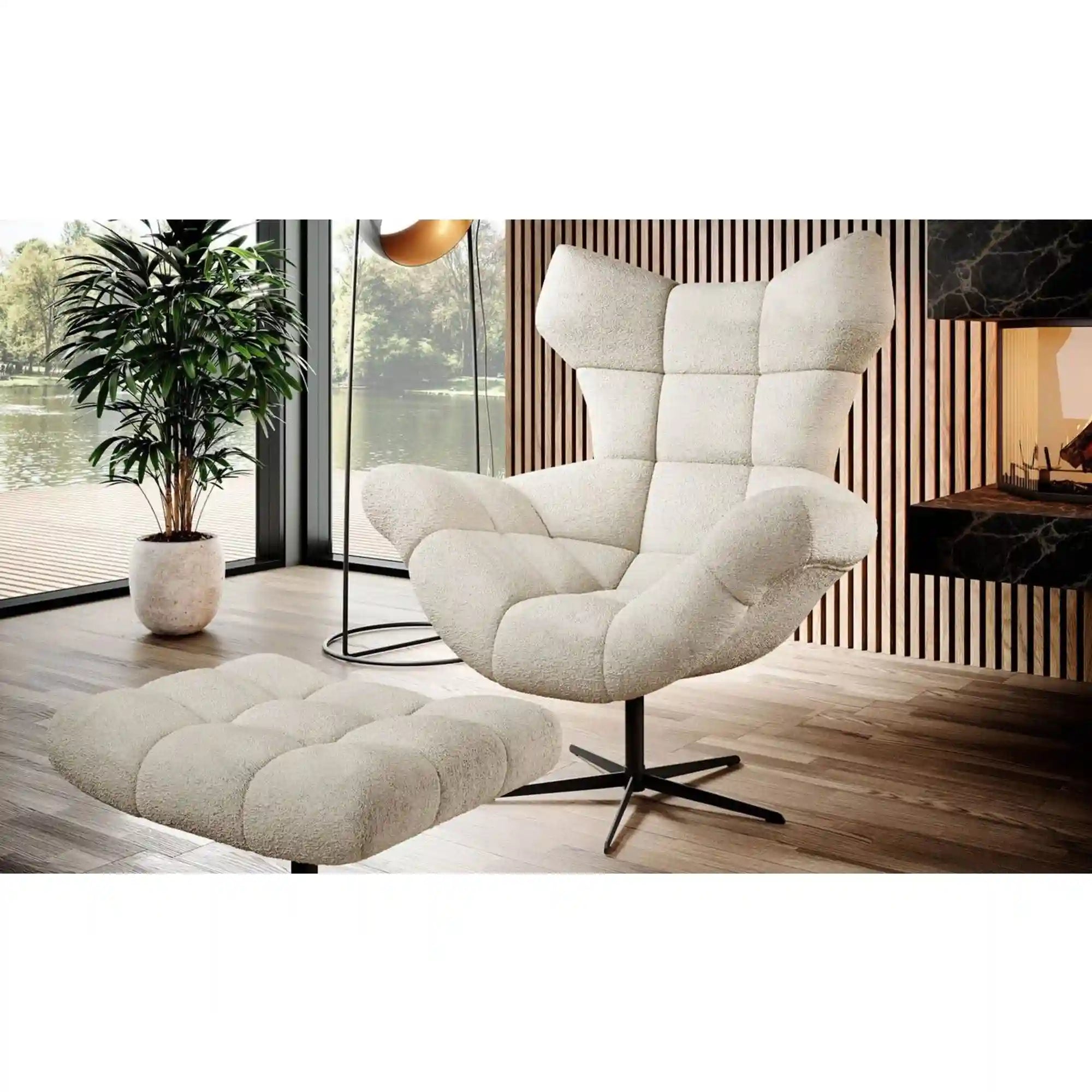 Fotoliu rotativ SENSI, personalizabil materiale gama Oferta Avantaj, 103x84x119 cm