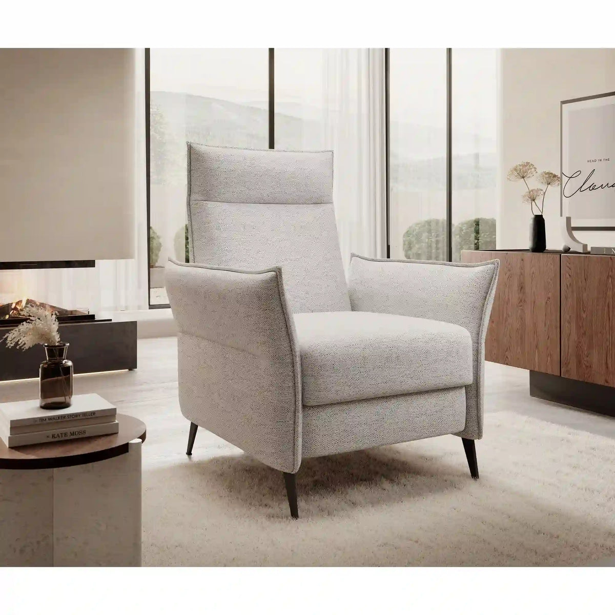 Fotoliu XAVI, personalizabil materiale gama Premium, 79x88x105 cm