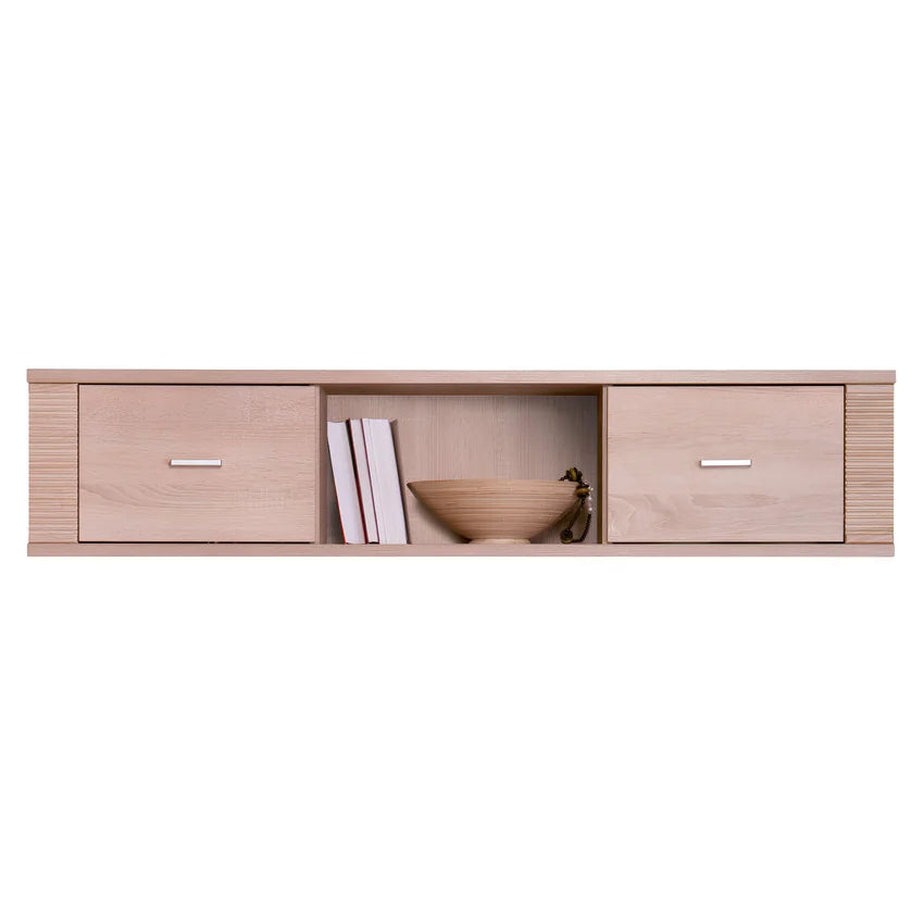 Dulap GRAND tip 15, stejar sonoma, PAL laminat, cu 2 usi, 140x30x25 cm