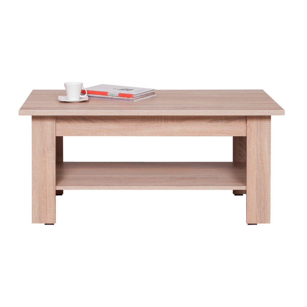 Masuta cafea GRAND tip 19, stejar sonoma, PAL laminat, 110x61x50 cm