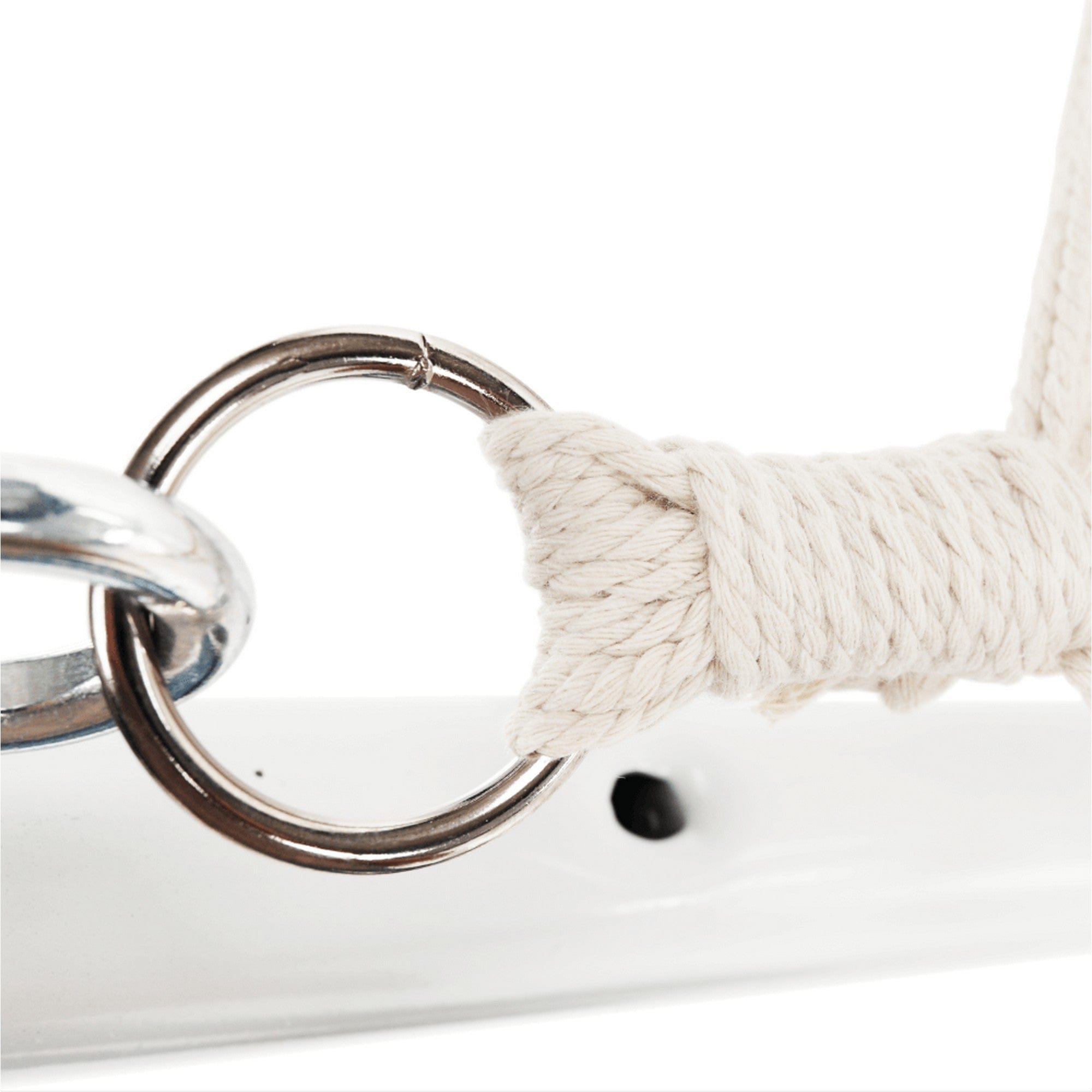 Hamac ATIKA NEW TYP 2, alb, bumbac/otel