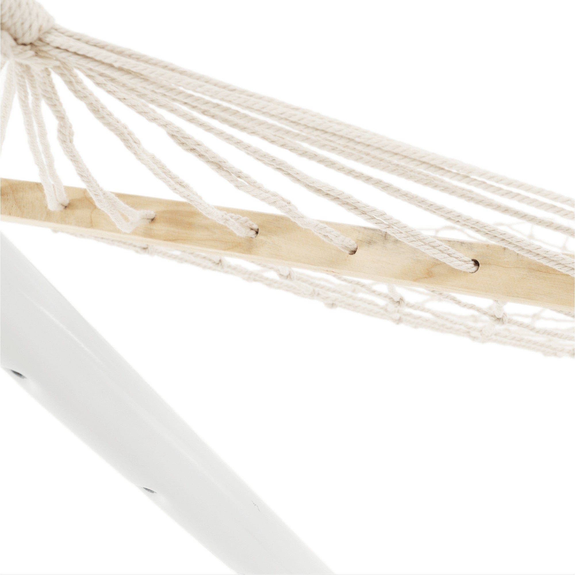 Hamac ATIKA NEW TYP 2, alb, bumbac/otel