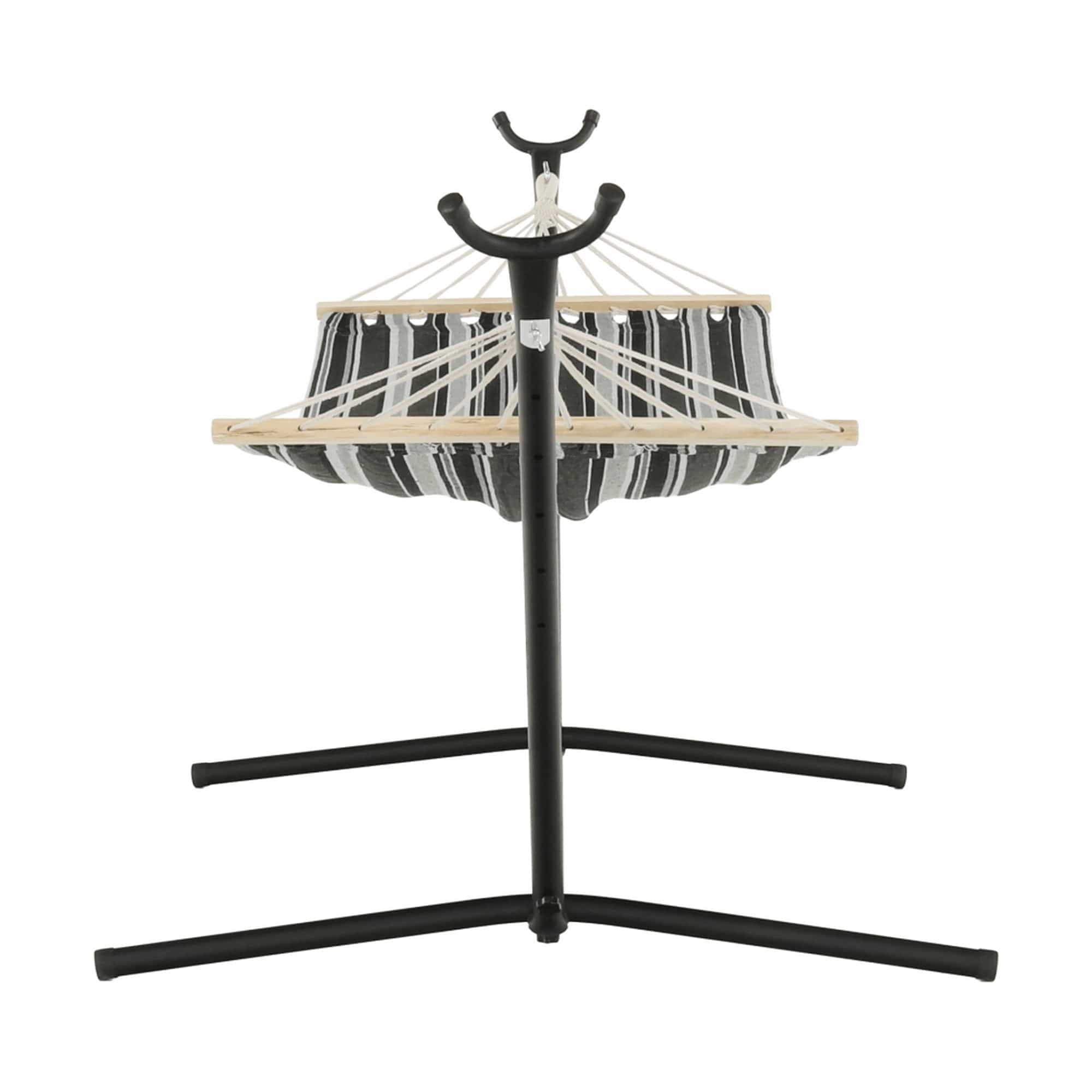 Hamac EVANA NEW, gri/alb, bumbac/otel