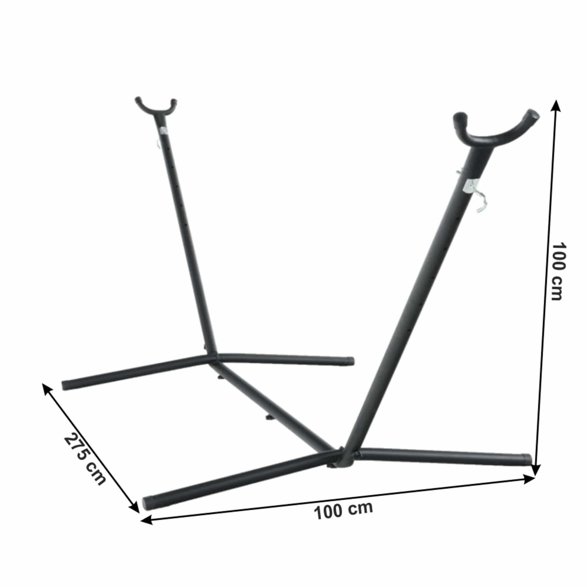 Hamac EVANA NEW, turcoaz/albastru/verde, bumbac/otel
