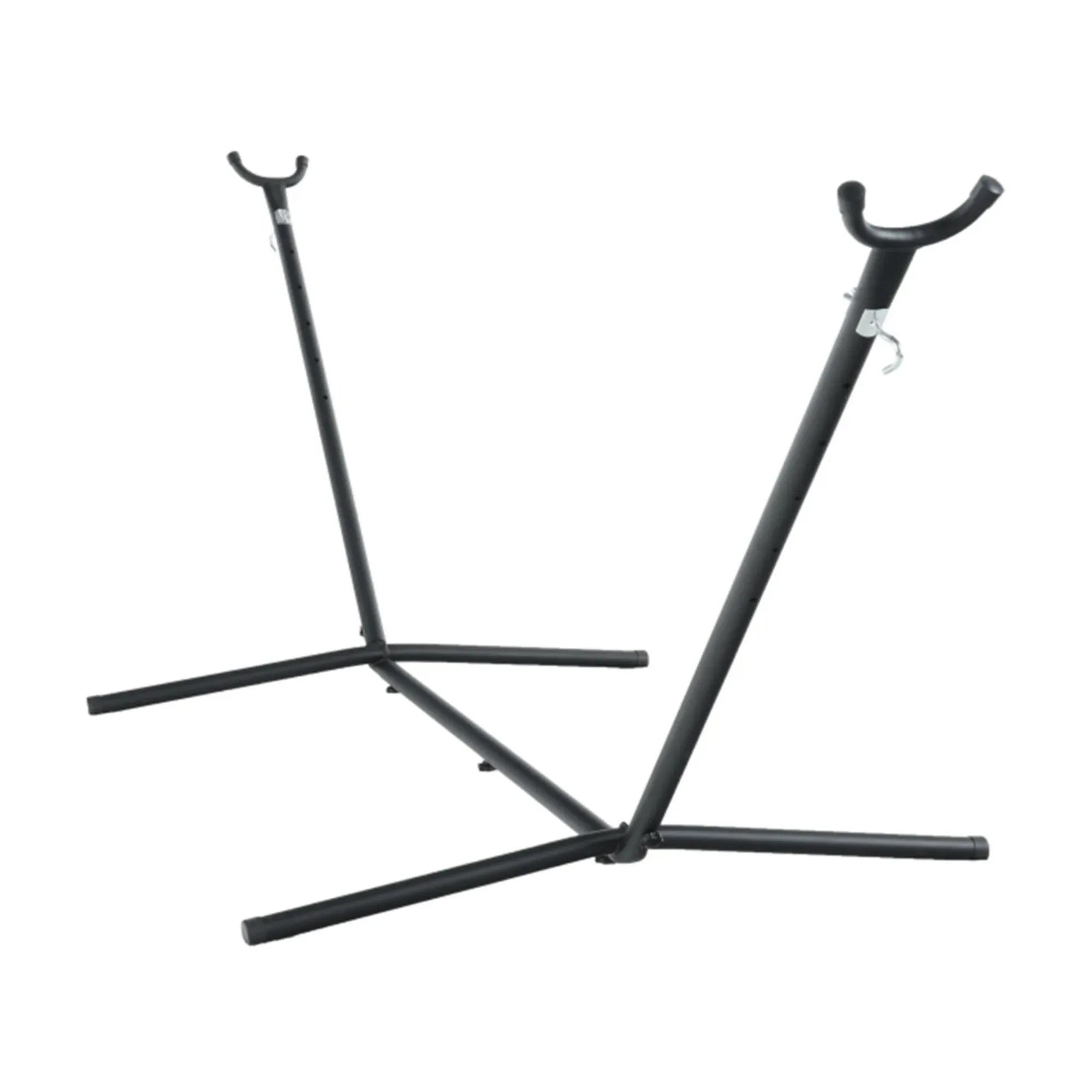 Hamac HAVANA, alb/rosu/negru, bumbac/otel