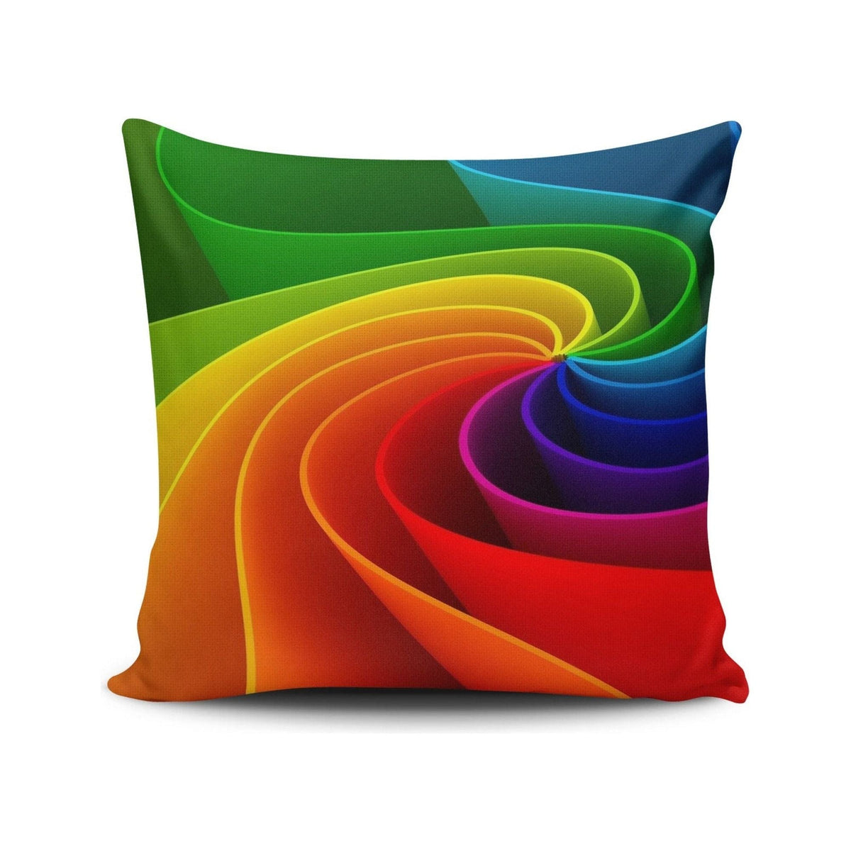 Husa perna NKLF-264, multicolor, bumbac/poliester, 43x43 cm