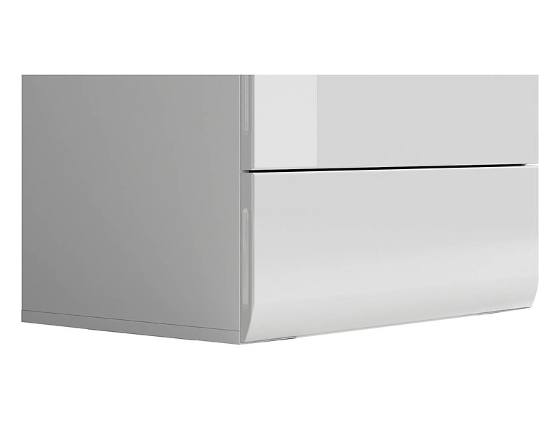 Comoda AZTECA TRIO, alb, PAL, 60x41x104 cm